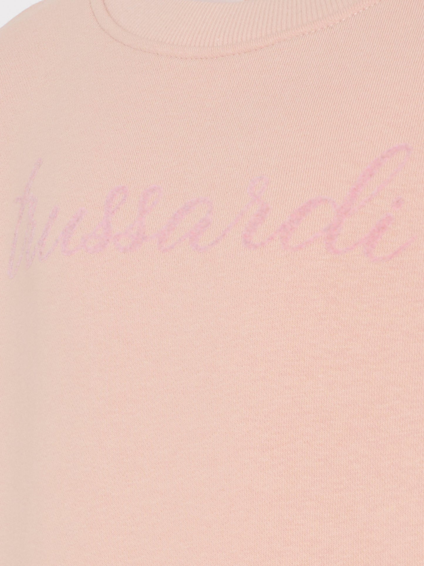 Completo rosa per bambina con logo,Trussardi Junior,TGA25001CF ROSE SMOKE