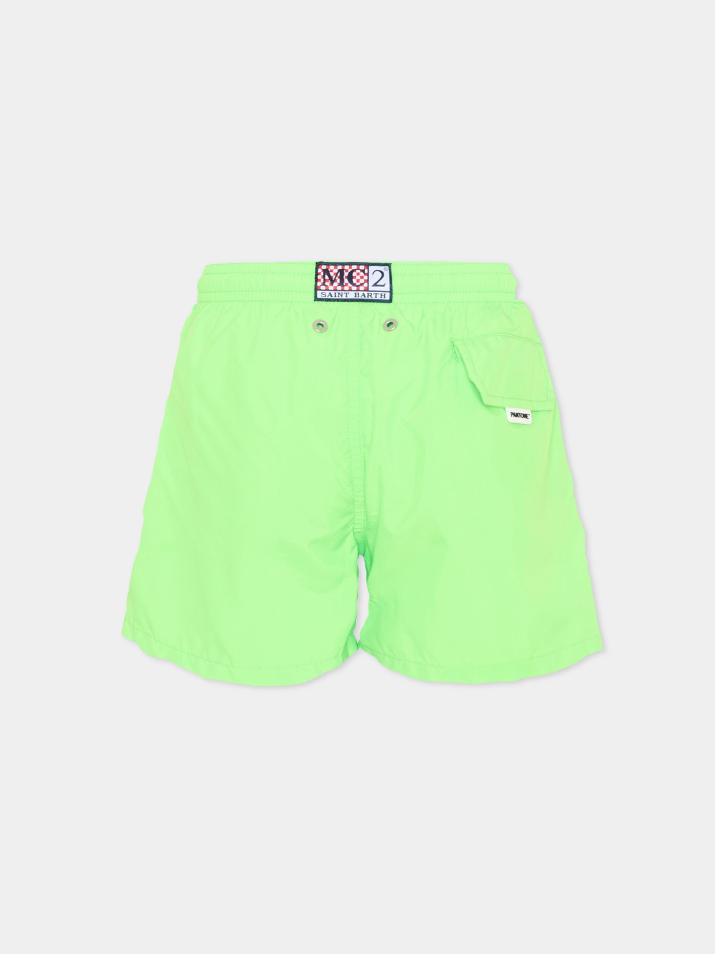 Boxer mare verde Jean Lighting Pantone per bambino,Mc2 Saint Barth,JEA0012 01677L