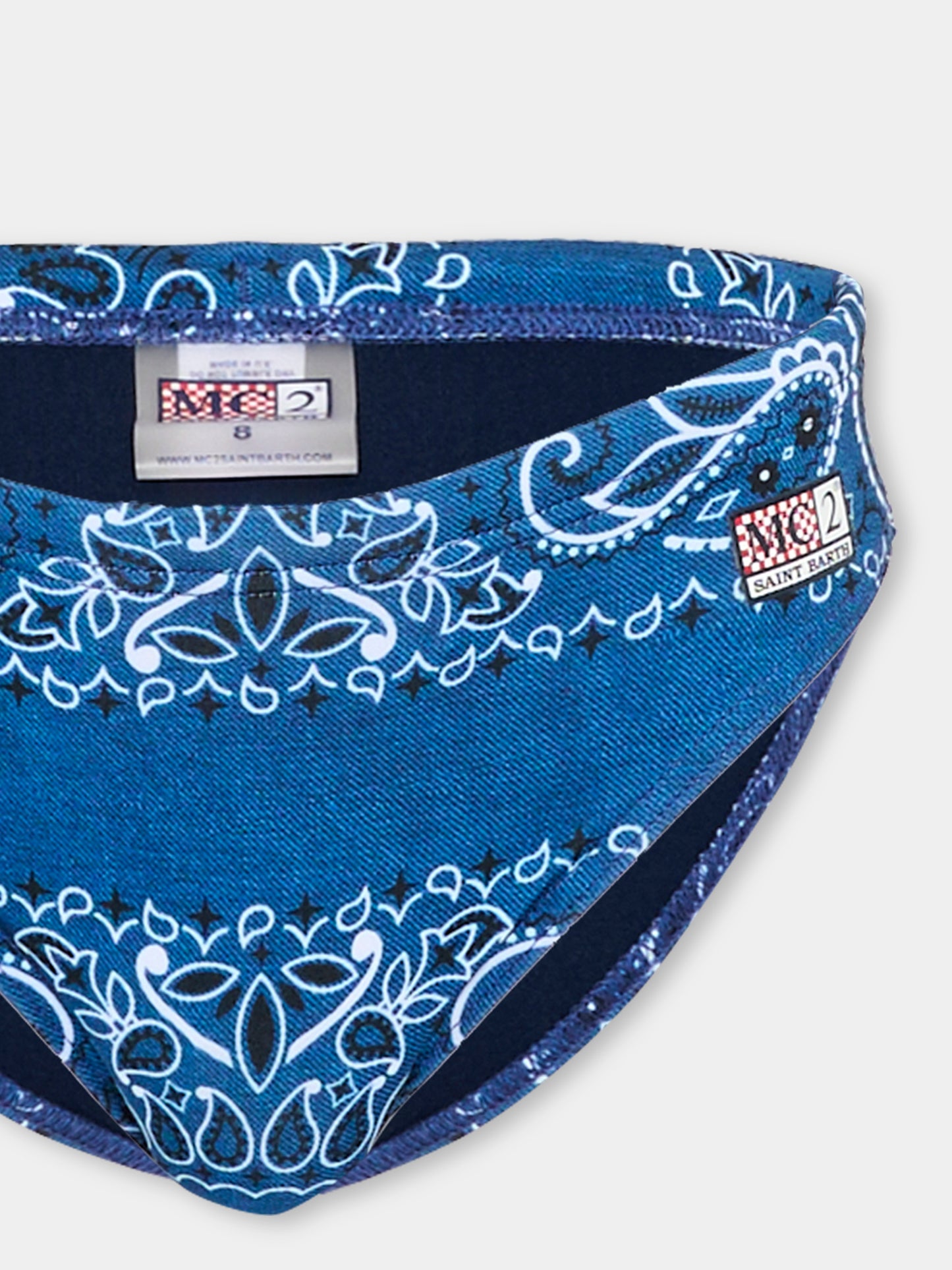 Slip mare blu Billy per bambino,Mc2 Saint Barth,BIL0001 00715L