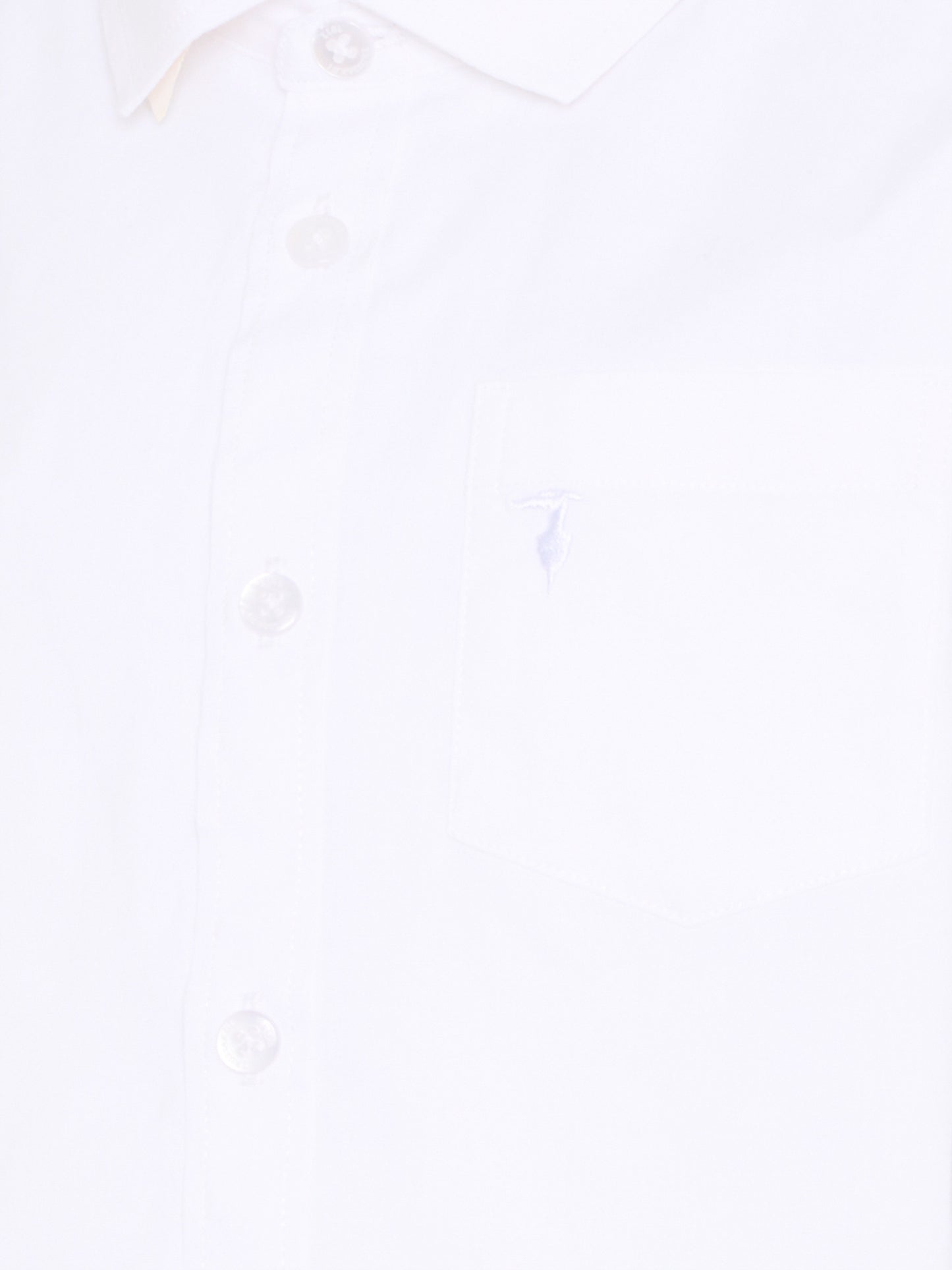 Camicia bianca per bambino con levriero,Trussardi Junior,TBP26028CA WHITE