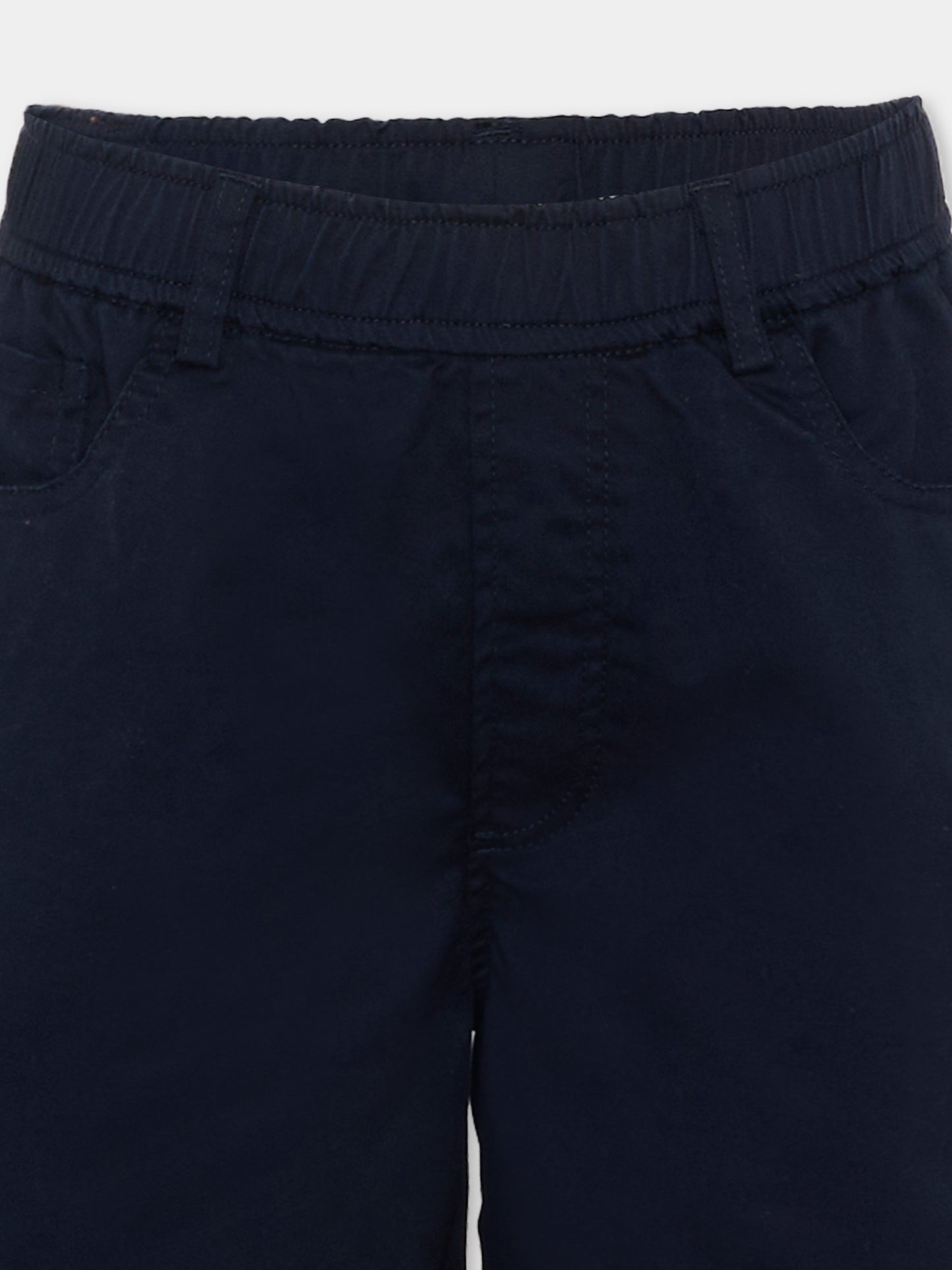 Shorts blu per bambino,Trussardi Junior,TIP26074BE BLUE ESTATE