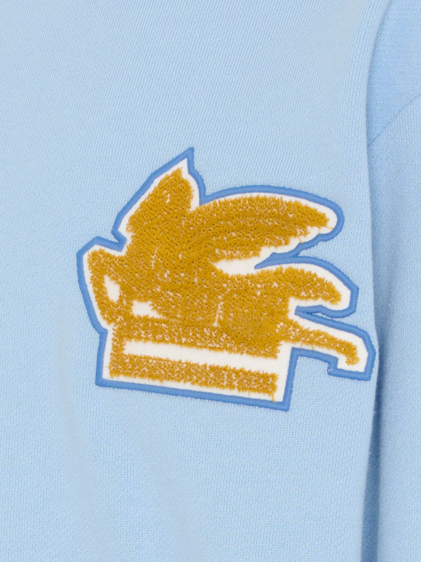 Felpa celeste con Pegaso per bambini,Etro,GX4P40 Z3183 650