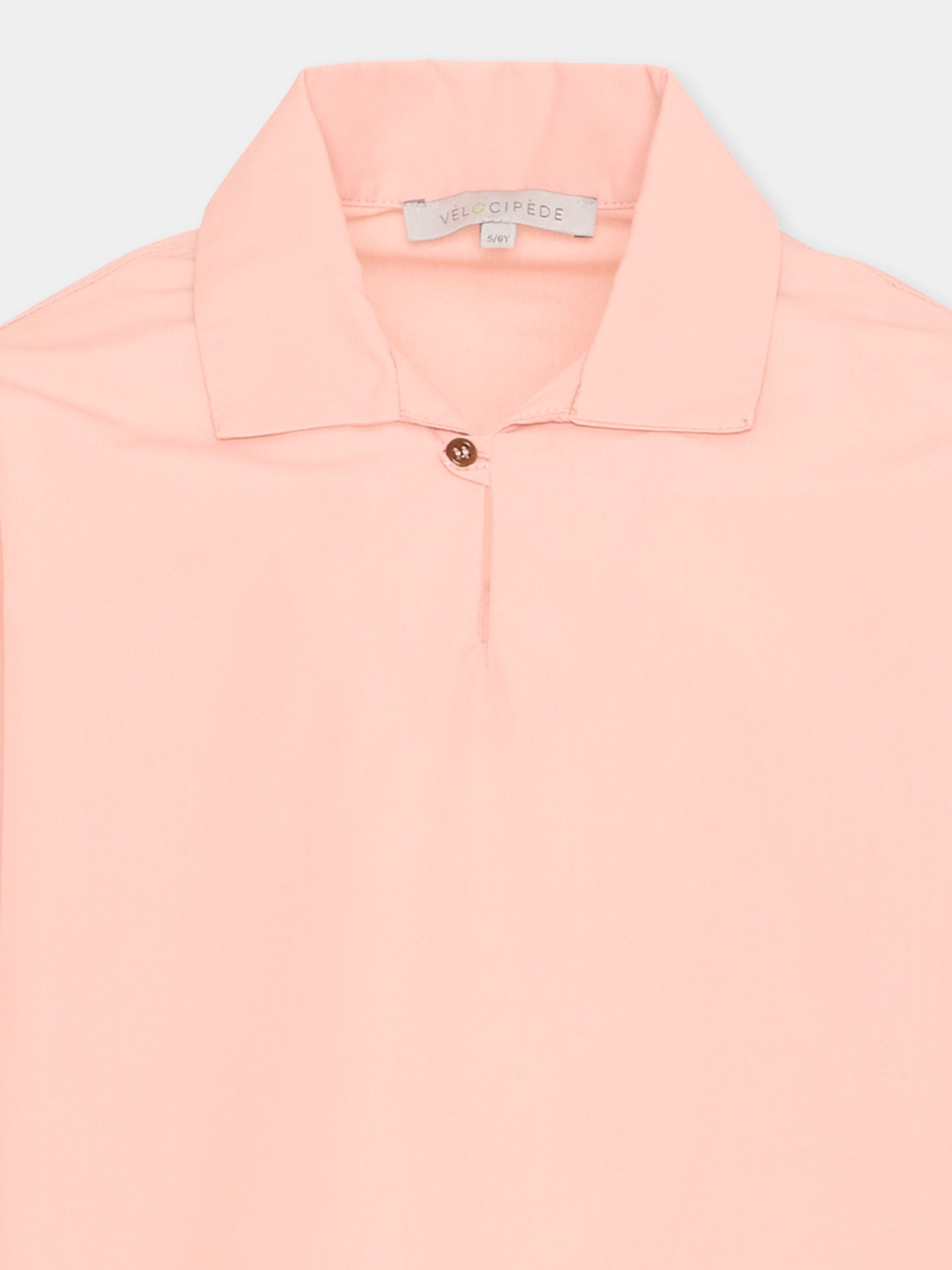 Polo rosa per bambina,Vélocipède,VLC-SS26-SH004 PINK