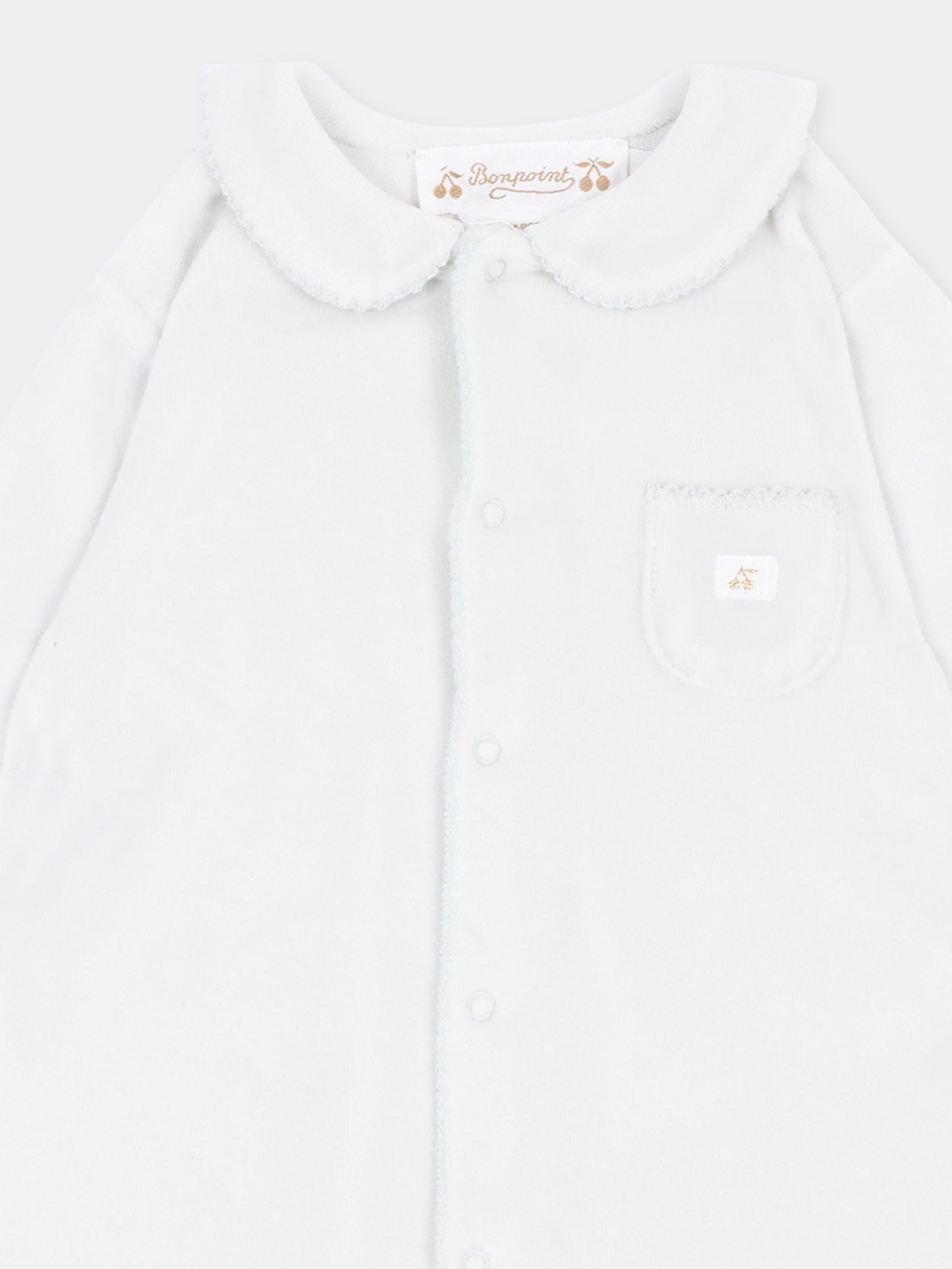 Tutina azzurra per neonato,Bonpoint,PEBPI1051PY 014
