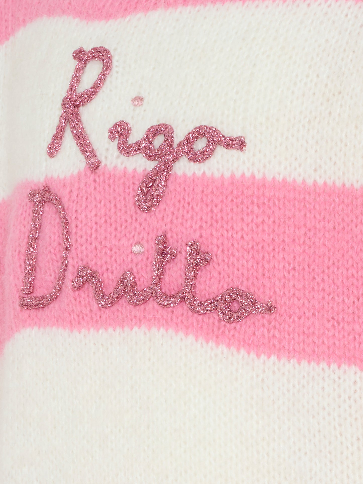 Maglione rosa per bambina con scritta,Mc2 Saint Barth,DANY003 00777E