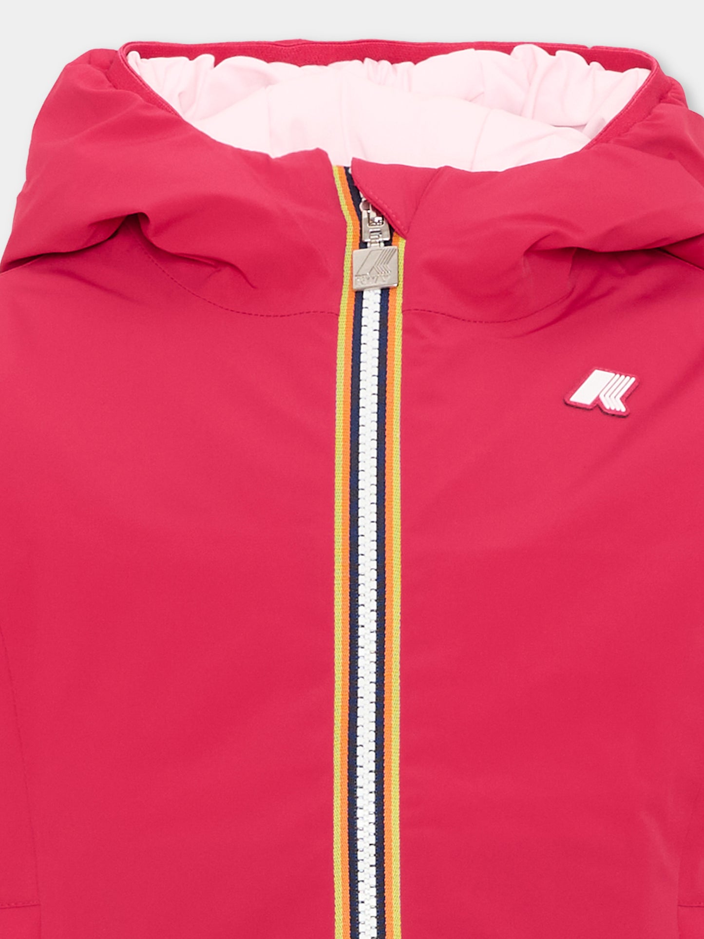 Piumino reversibile “Lily” per bambina,K-way,K71339W DAG