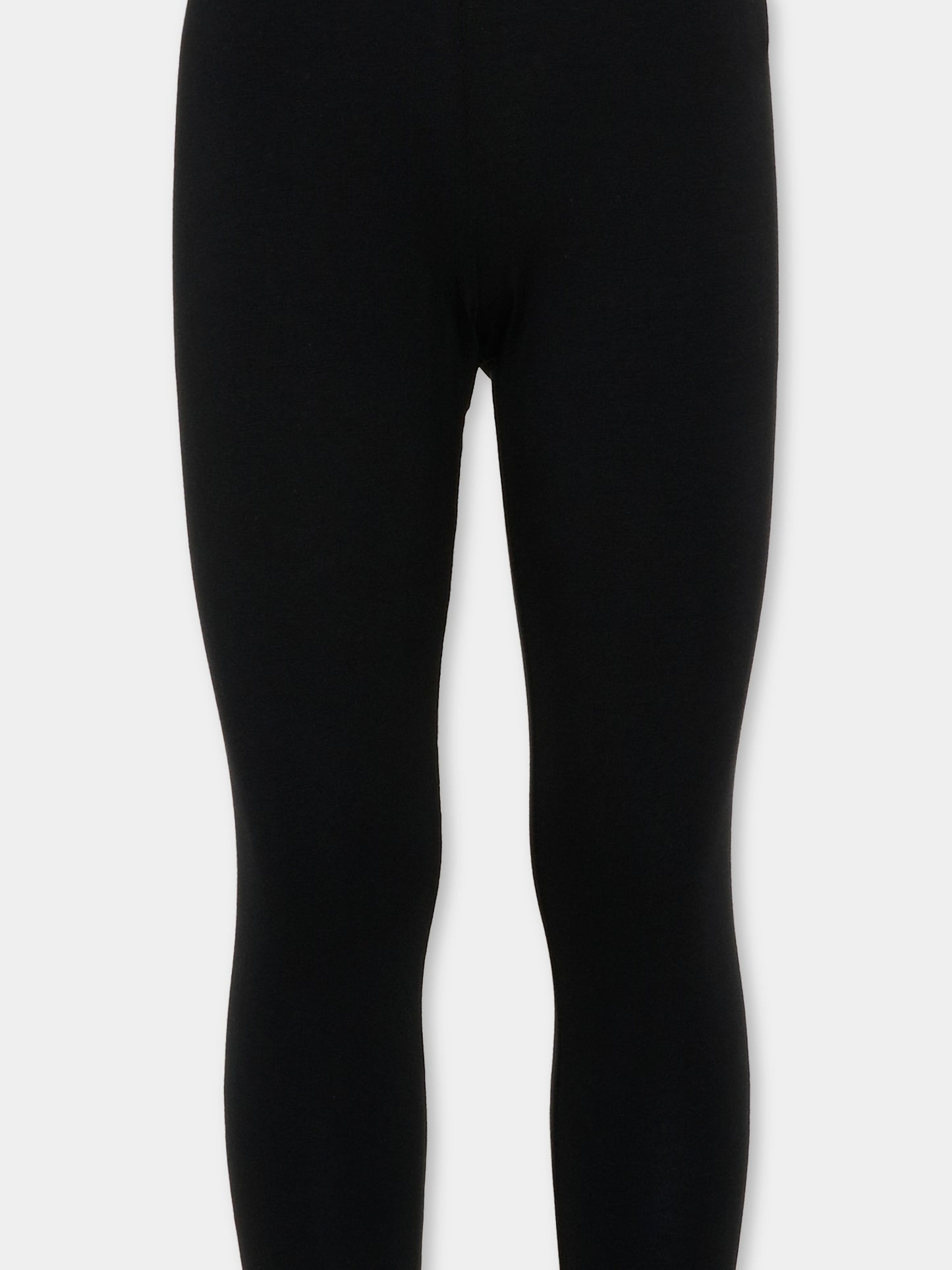 Leggings neri per bambina,Molo,2NOSF203 0099