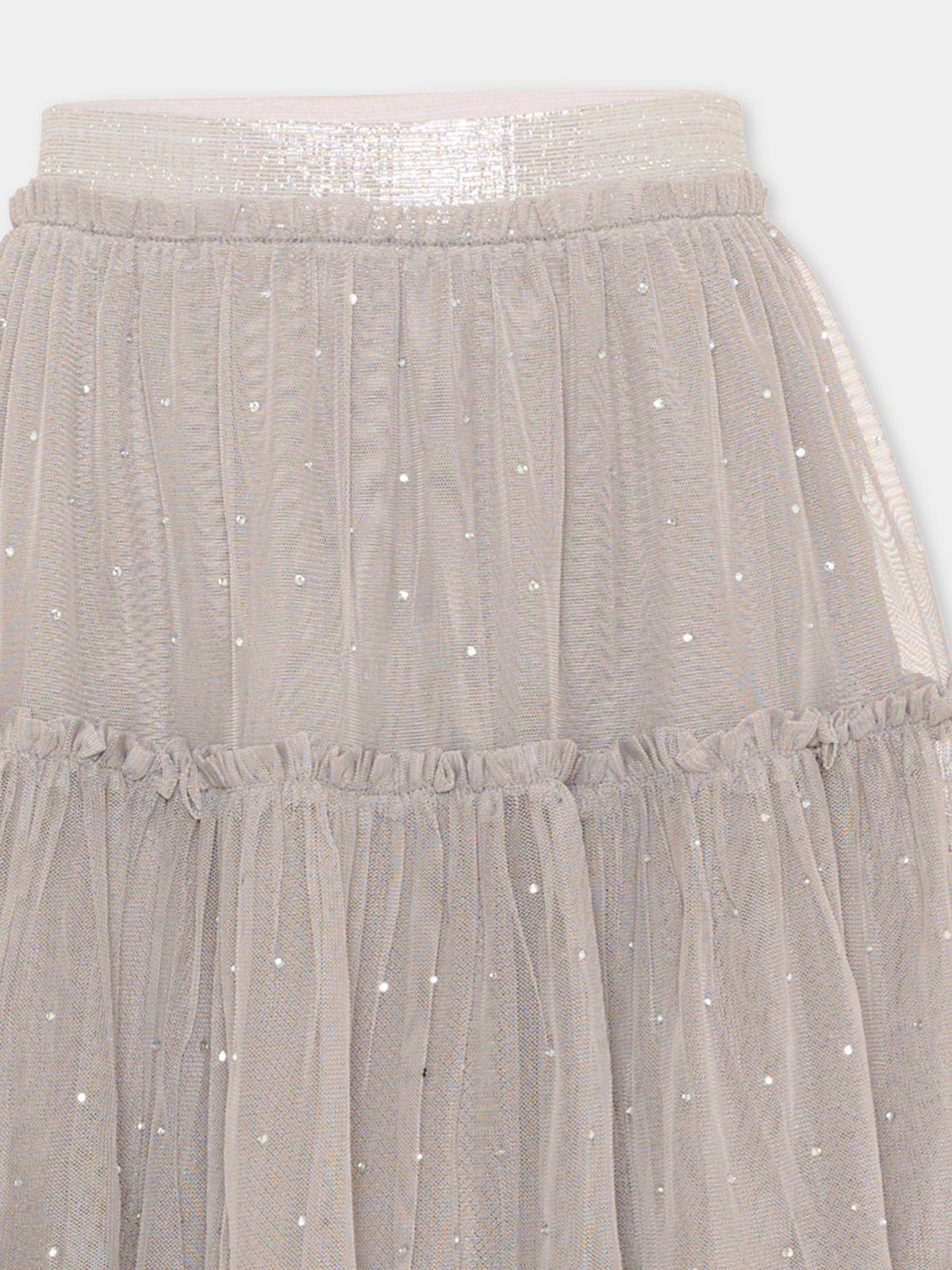 Gonna grigia Bille per bambina,Molo,2W26D113 2949
