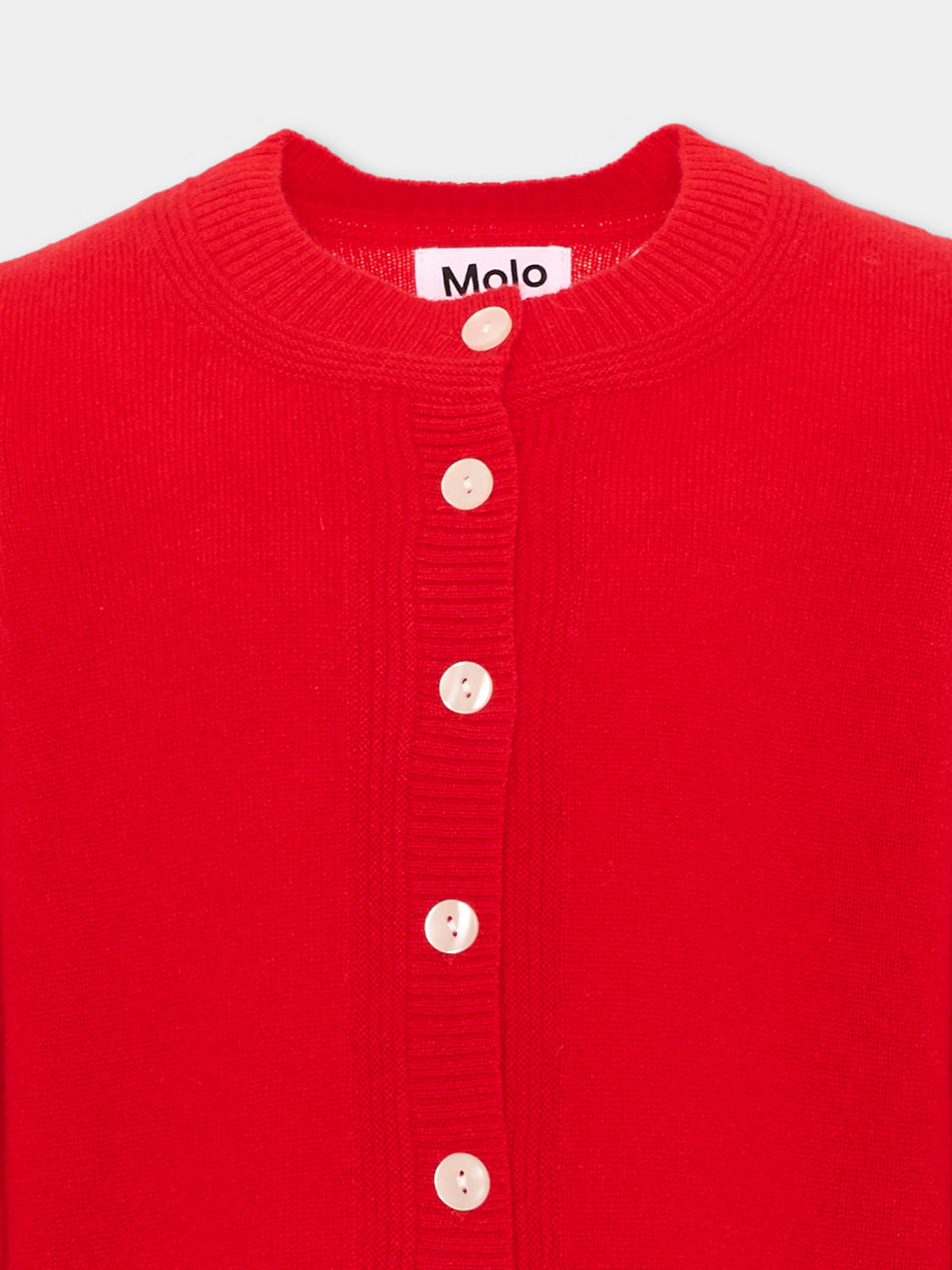 Cardigan rosso Giovanna per bambina,Molo,2W26K302 5726