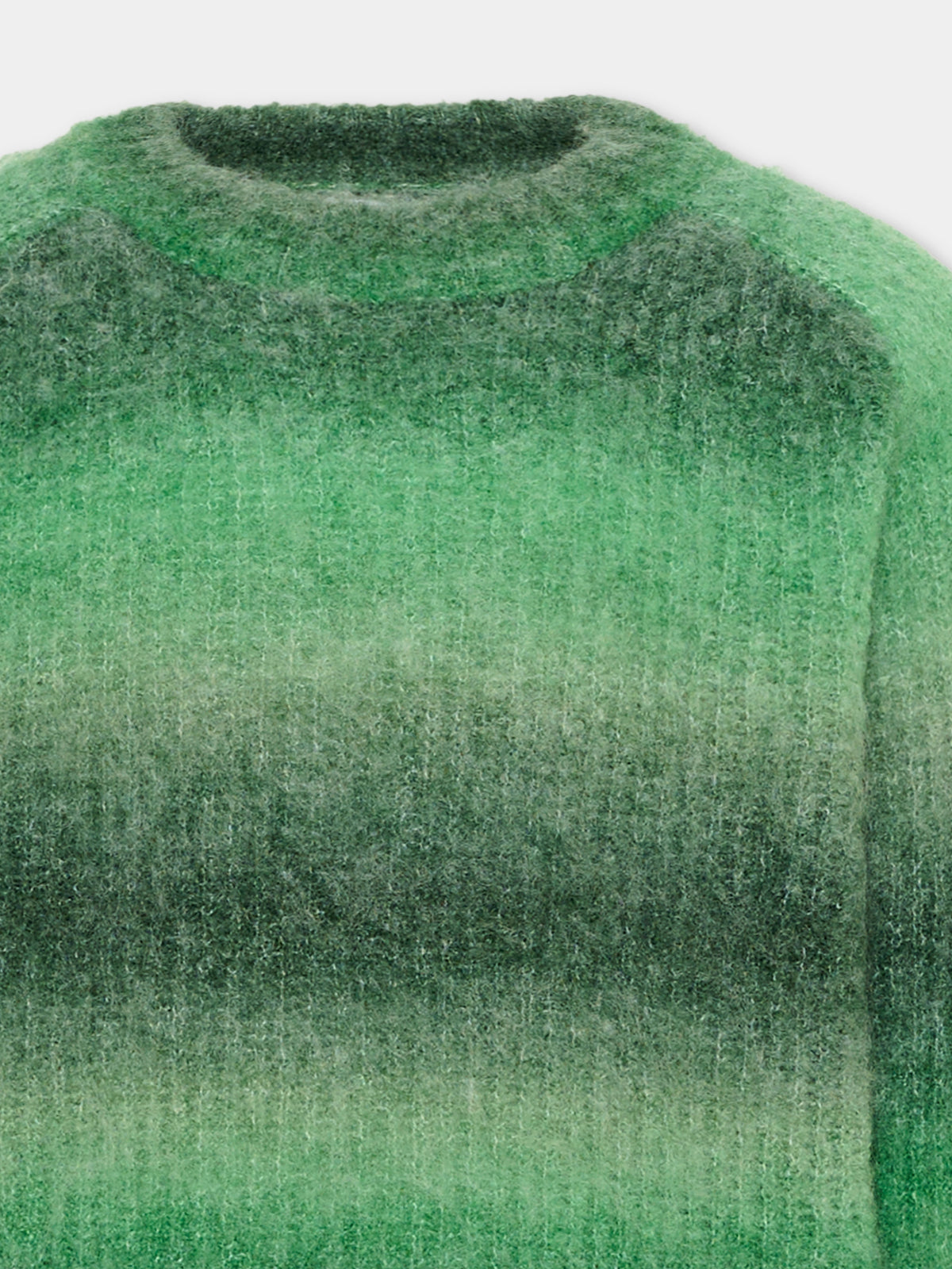 Maglione verde Bosse a righe per bambini,Molo,6W26K202 5942