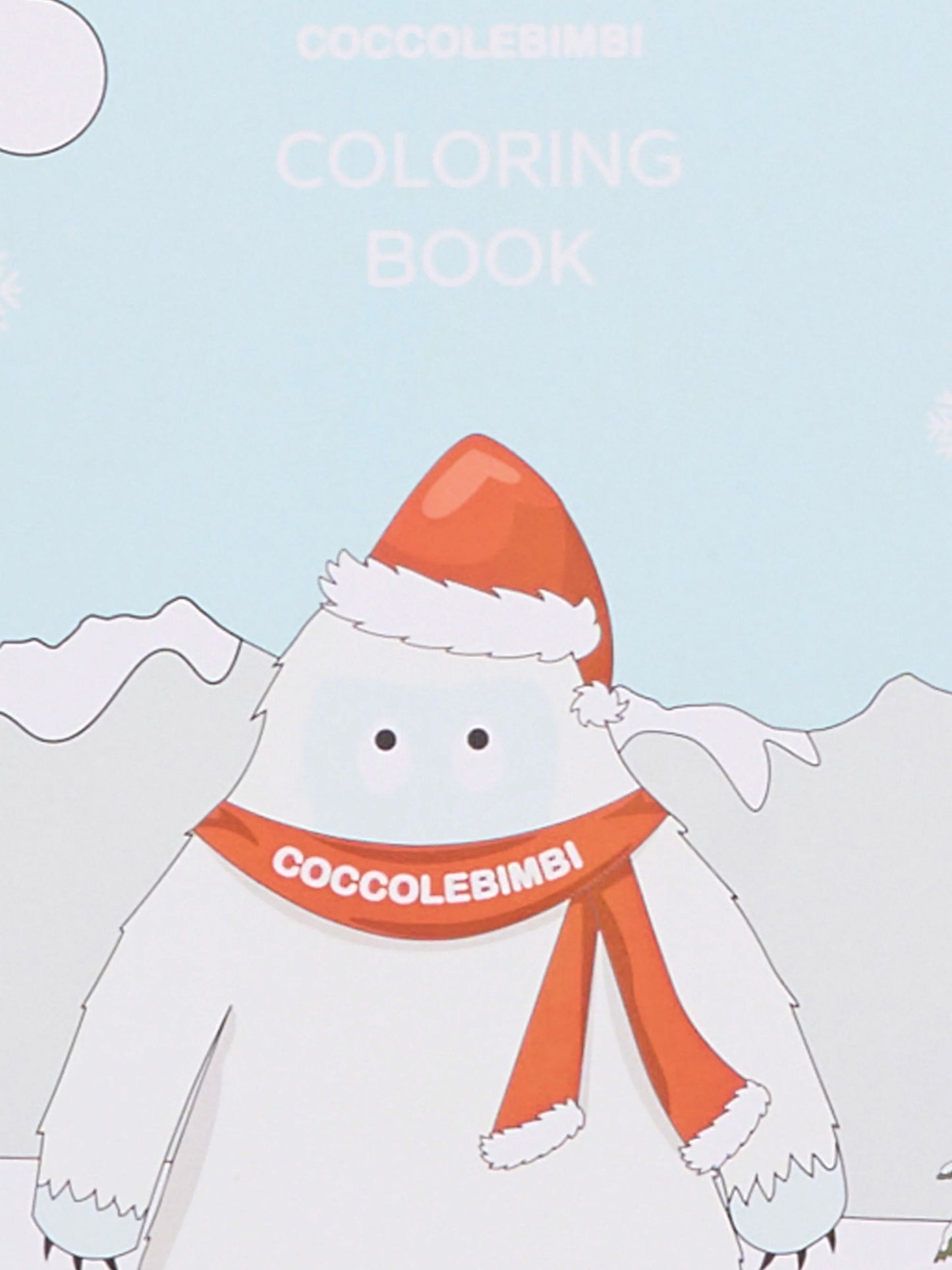 Coloring Book per bambini con Yeti,Coccolebimbi Limited,COLORING BOOK PER BAMBINI CON YETI