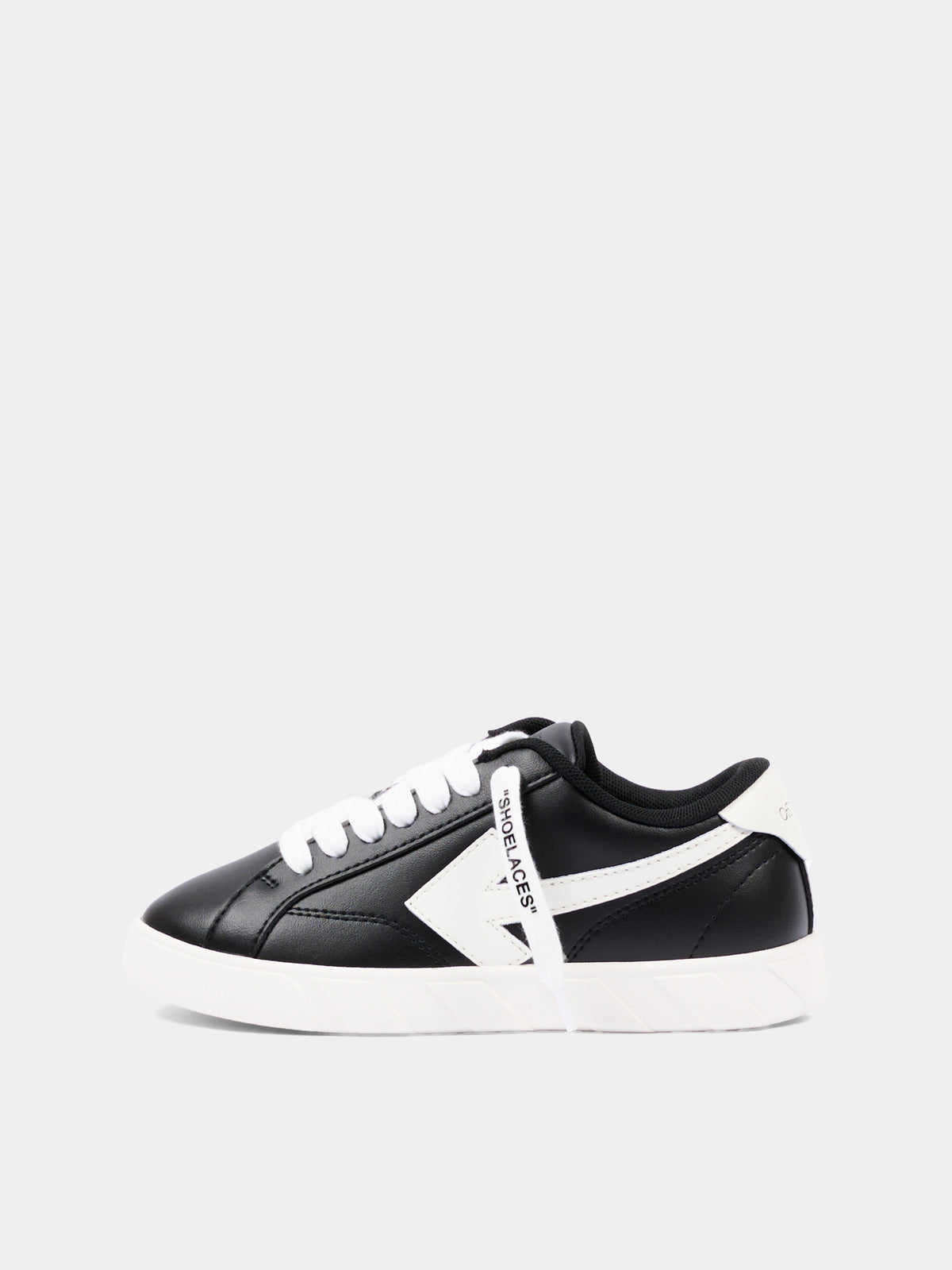 Sneakers End Of Play nere per bambino con lacci,Off White,OF06027001