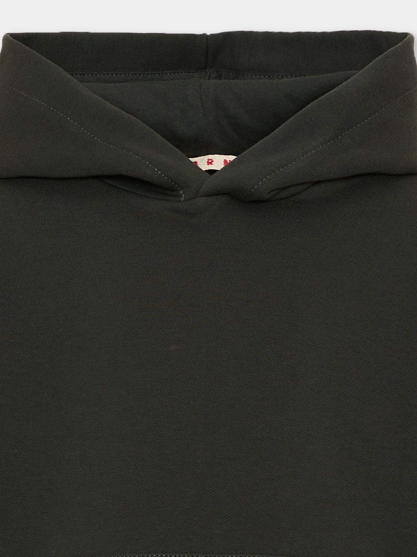 Felpa verde per bambini con logo,Marni Kids,M01883 M00V0 0M924