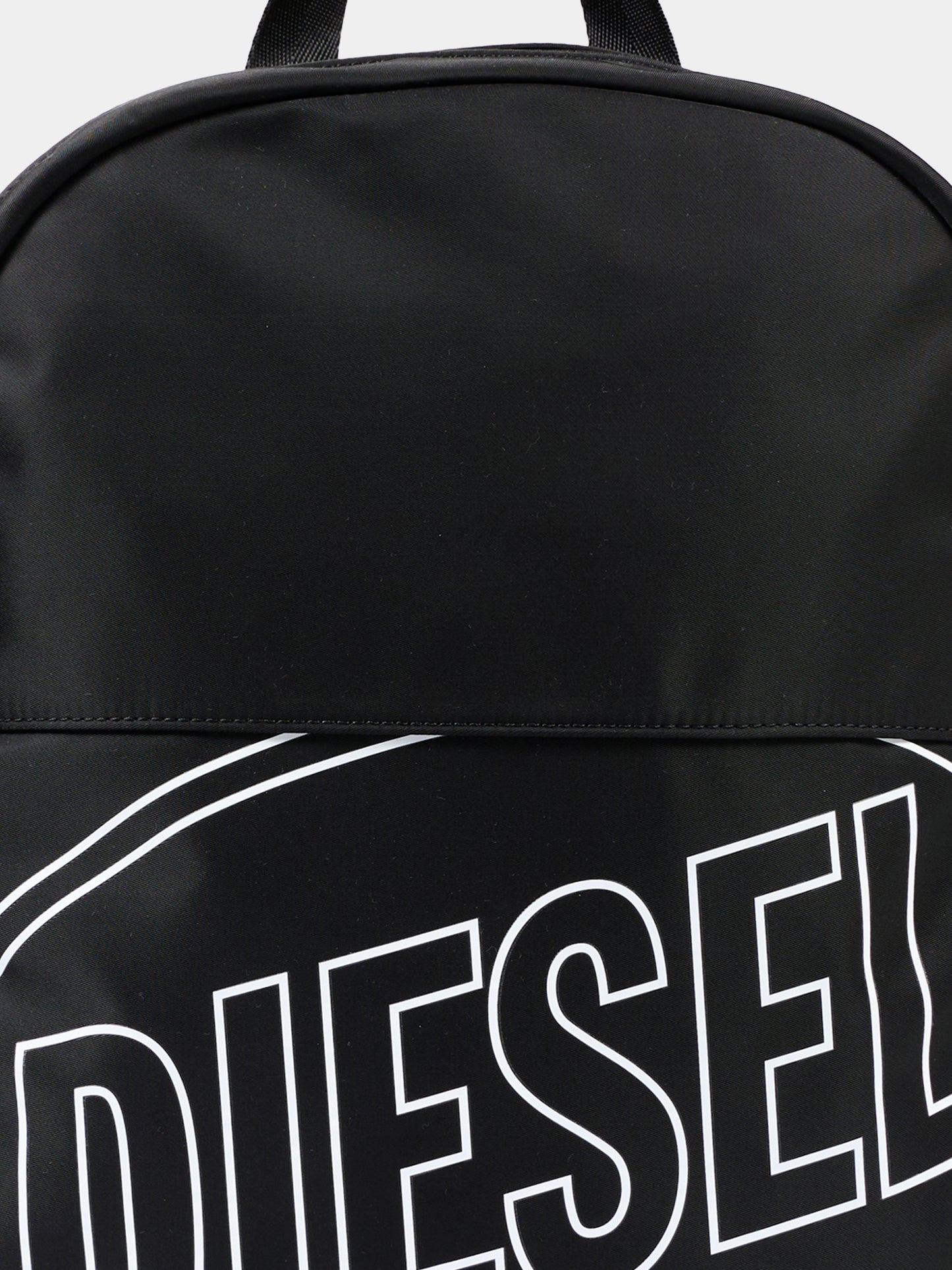 Zaino nero per bambini con logo,Diesel,J03136 KXBEW K900