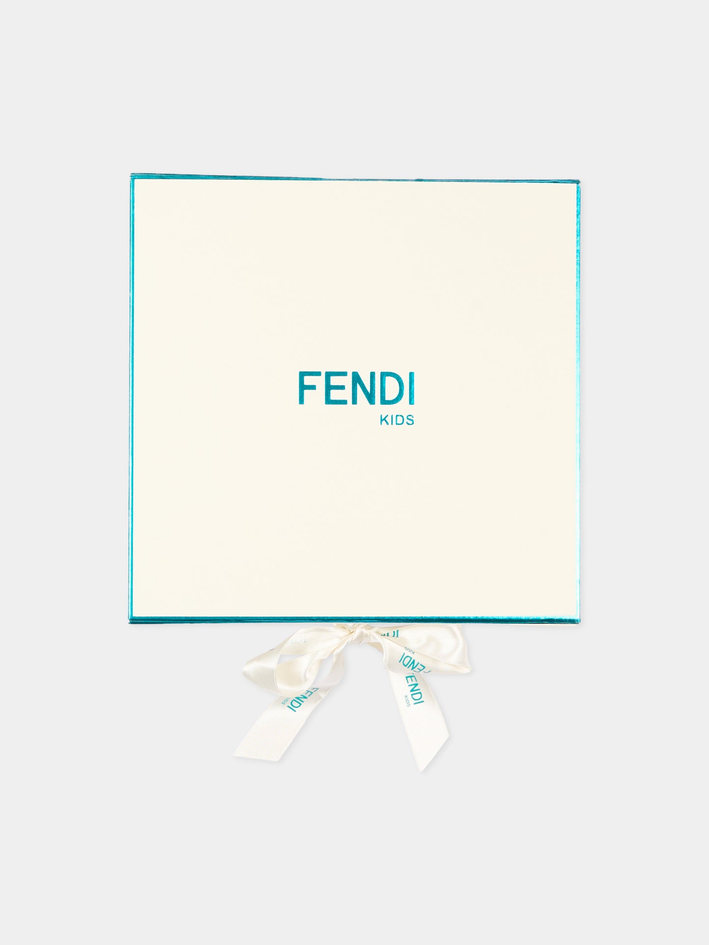 Set tutina avorio Fendi Bear per neonati,Fendi Kids,BUK167 ST8 F0TU9