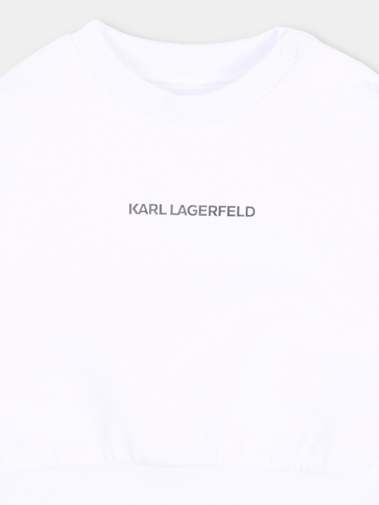 Completo elegante nero per neonata con logo,Karl Lagerfeld Kids,Z31294 10P