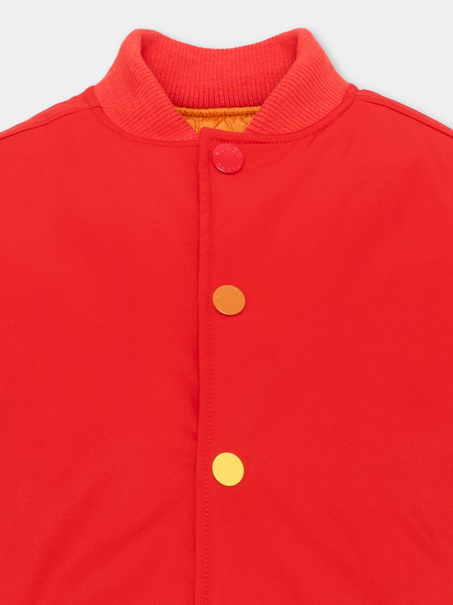 Bomber rosso per bambini con patch,Kenzo Kids,K61923 990