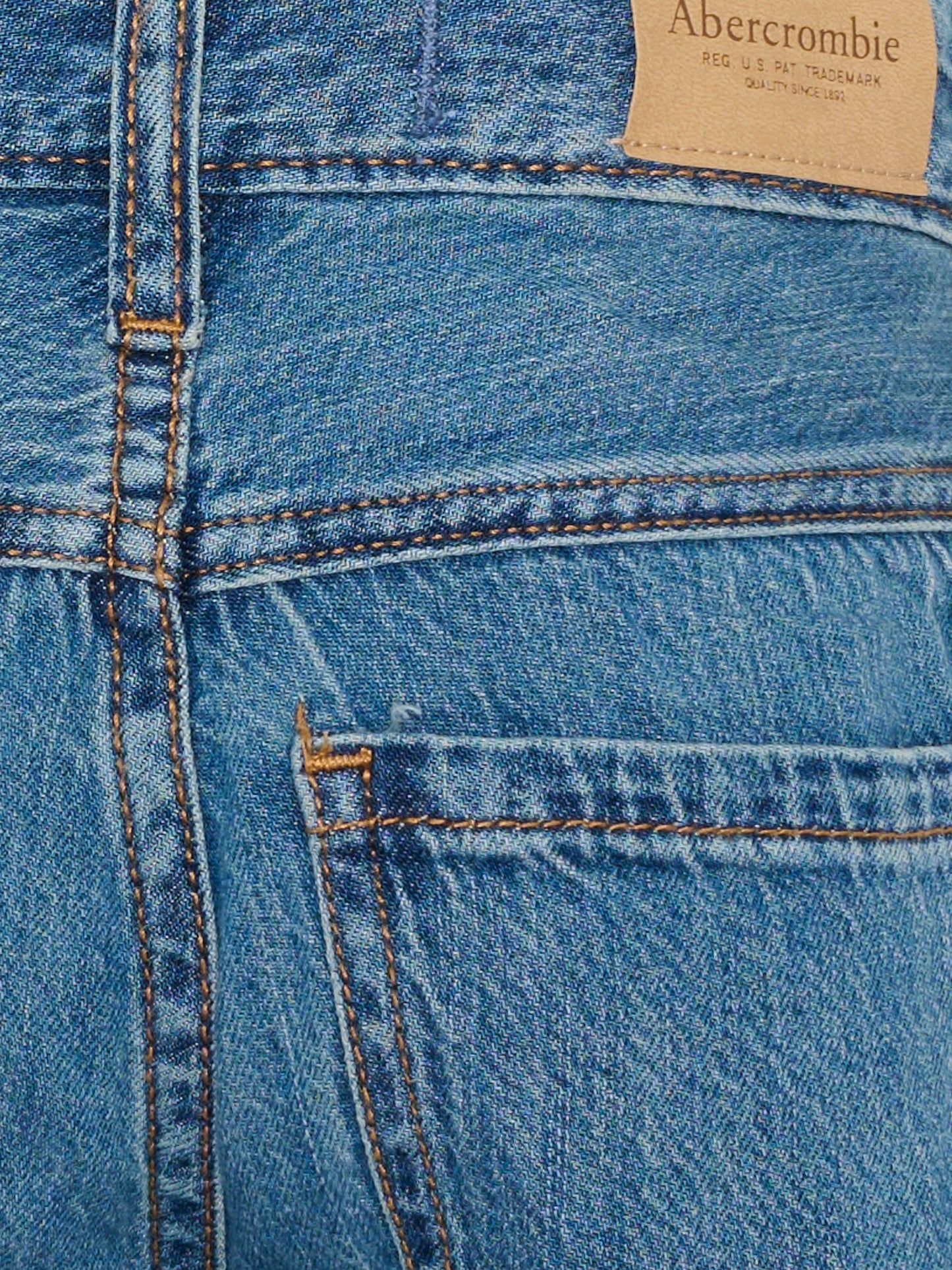 Jeans denim per bambina gamba ampia,Abercrombie & Fitch,43AG15 MGY