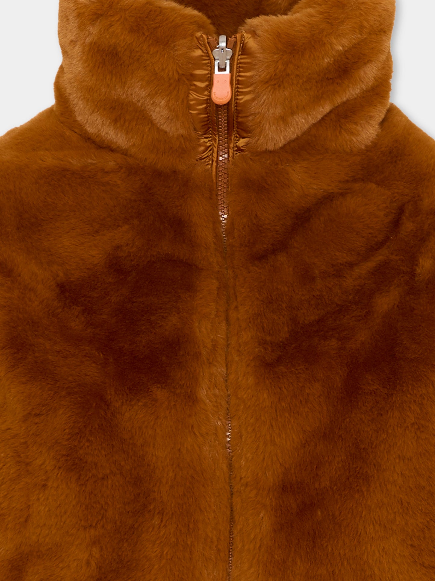 Ecopelliccia Ceri beige per bambina,Save The Duck Kids,J31352G FURY21 40044