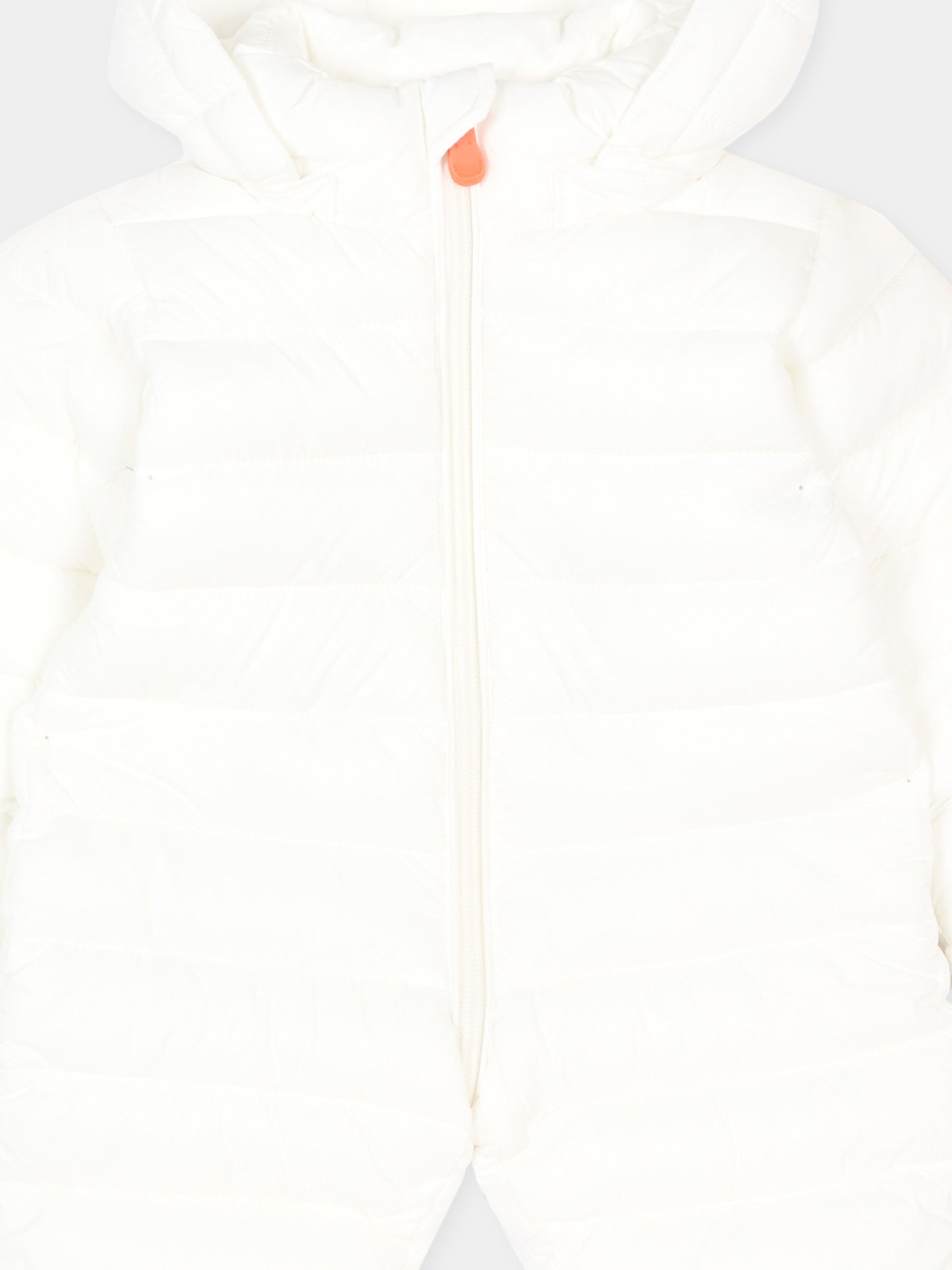 Piumino Storm bianco per neonati con logo,Save The Duck Kids,I30002X GIGA21 00002