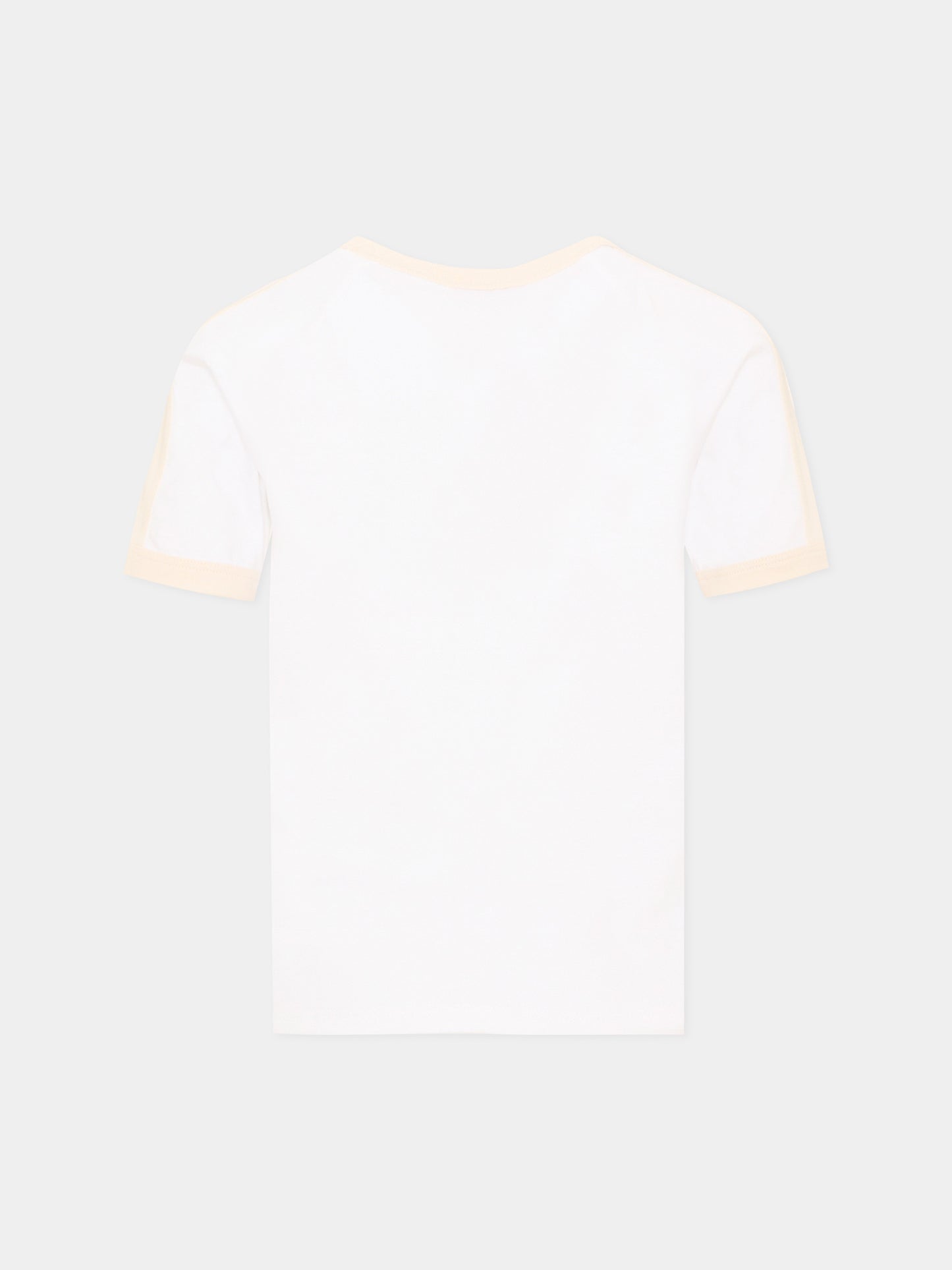 T-shirt a manica corta bianca per bambini logo,Gucci Kids,864634 XJHW6 9043