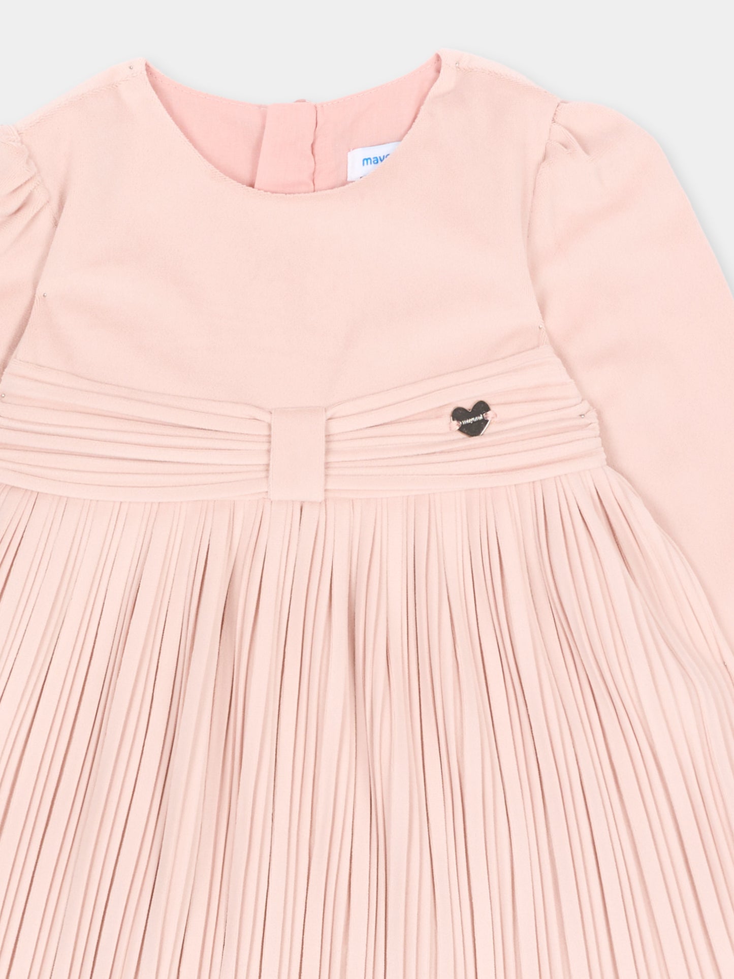 Abito elegante rosa per neonata,Mayoral,2902 090