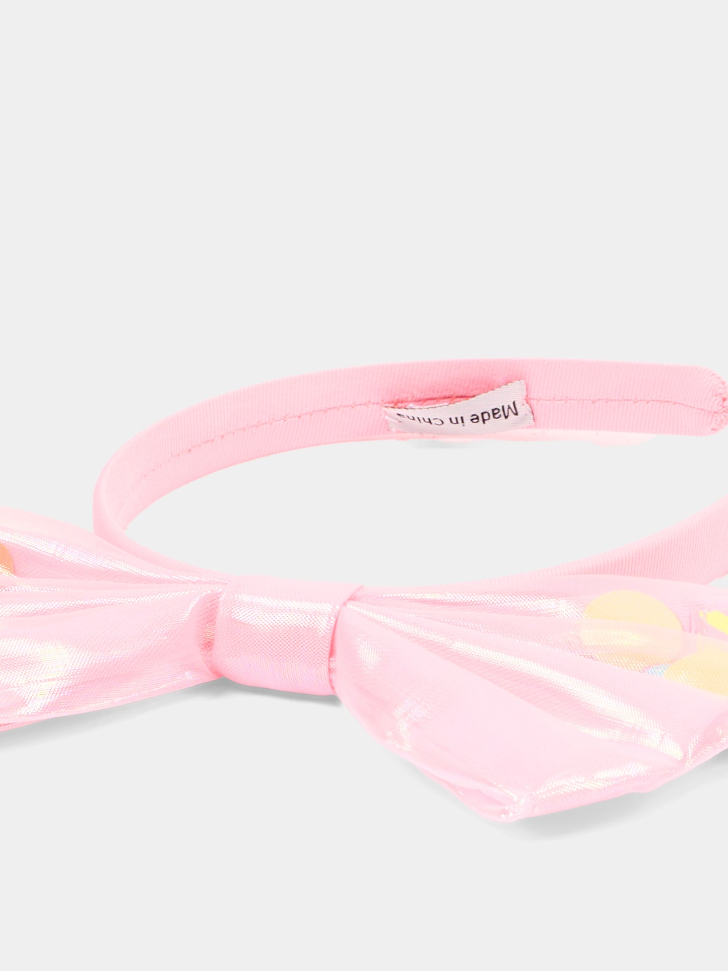 Cerchietto multicolor per bambina con fiocco,Billieblush,U20788 462