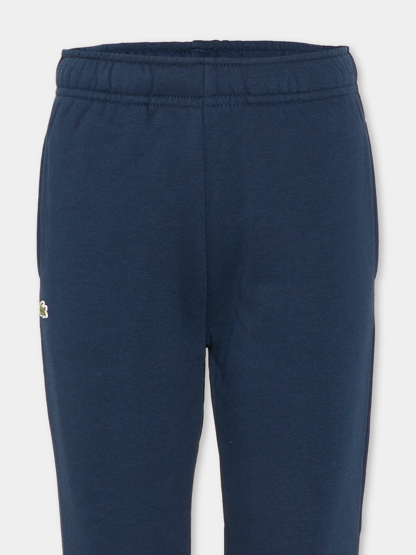 Pantalone blu per bambini con logo,Lacoste,7886 UGW