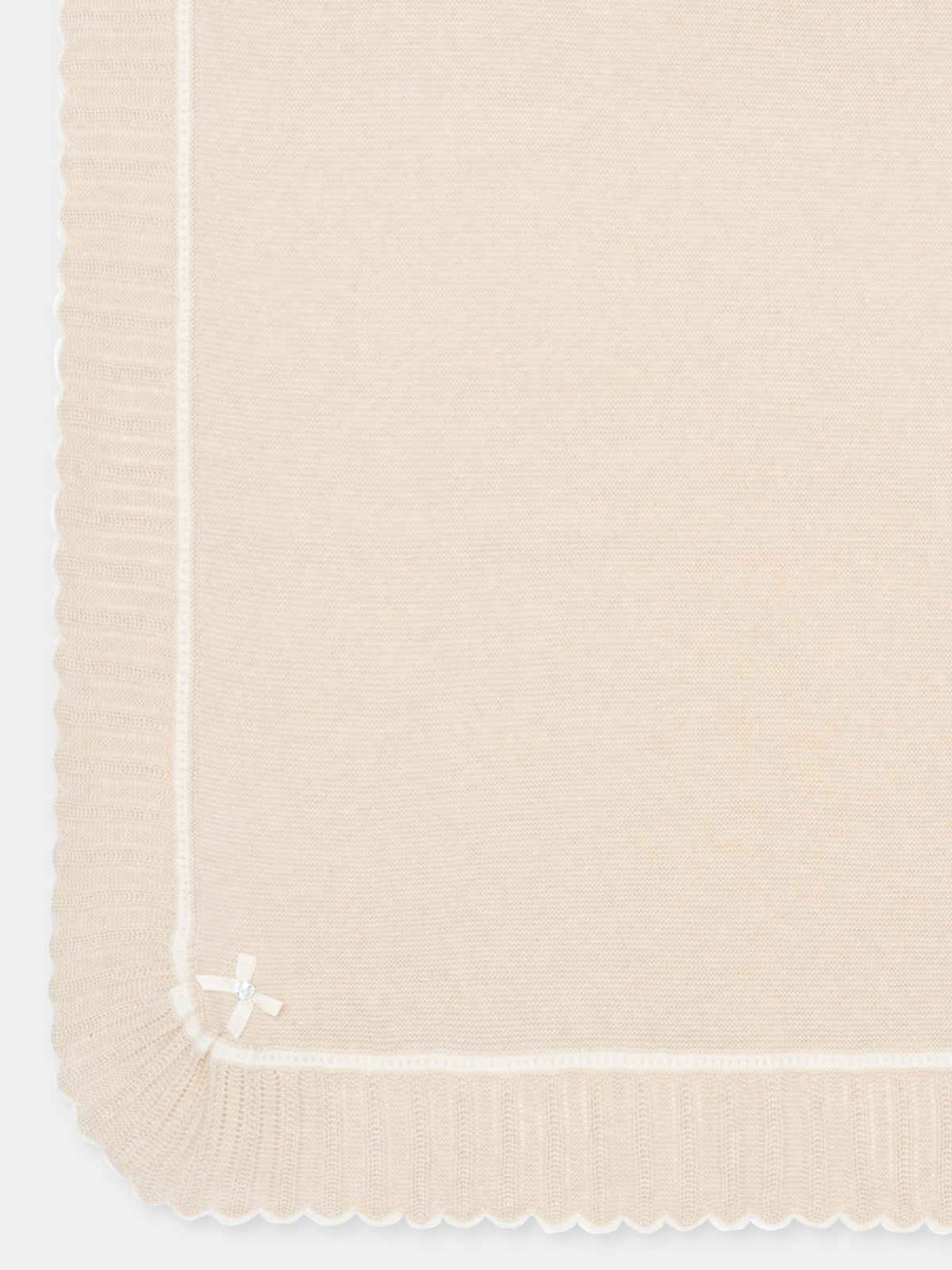 Coperta avorio per neonati in maglia,Paz Rodríguez,029 124039 7360 H94