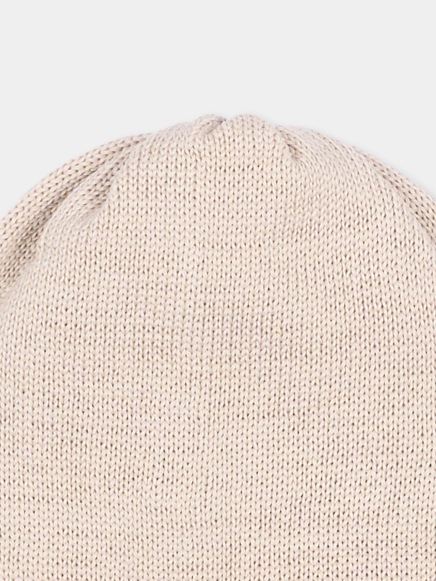 Cappellino beige per neonati,Little Bear,3019 CORDA