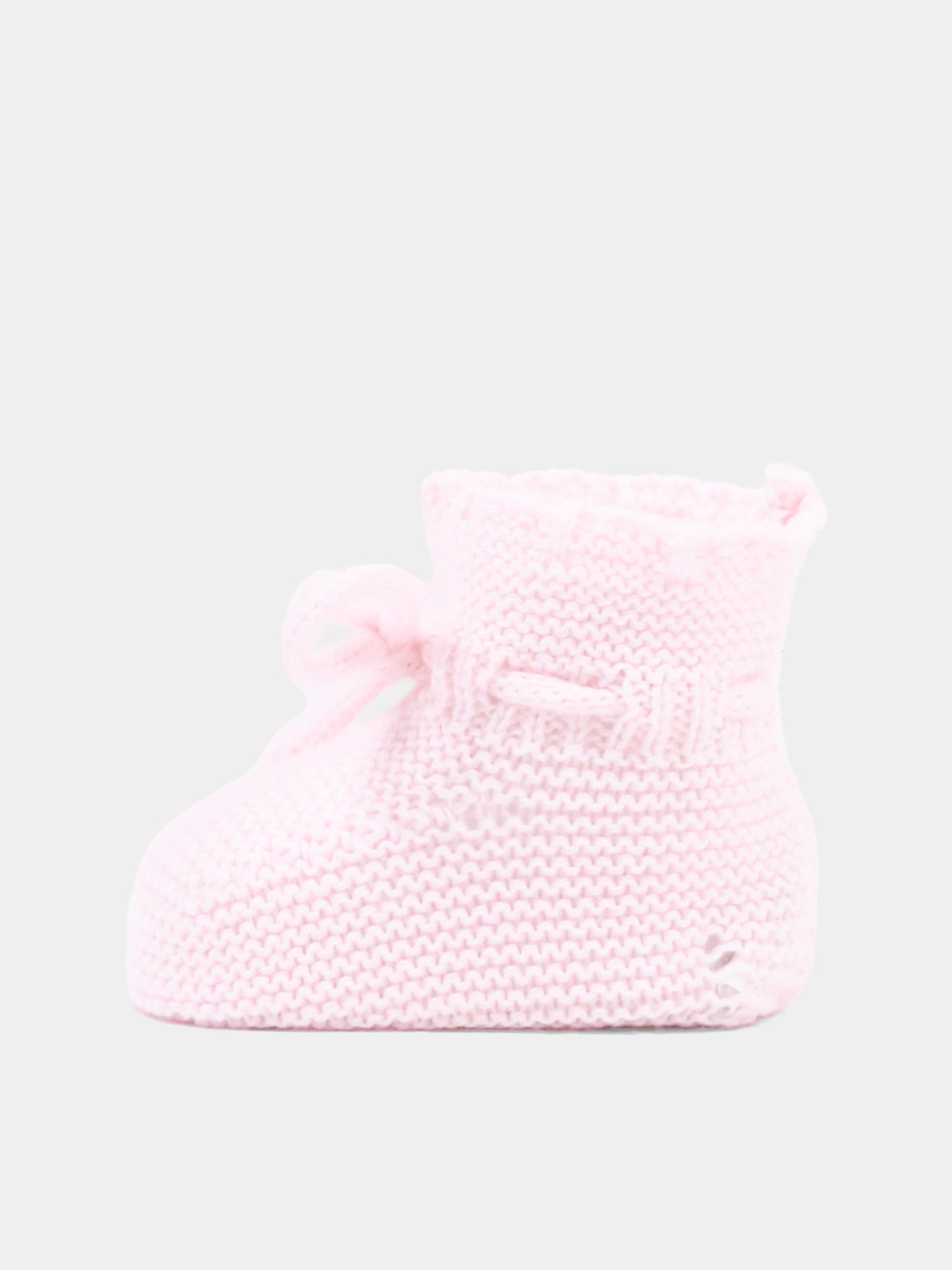Babbucce rosa per neonata in maglia,Martín Aranda,023-10325 P03