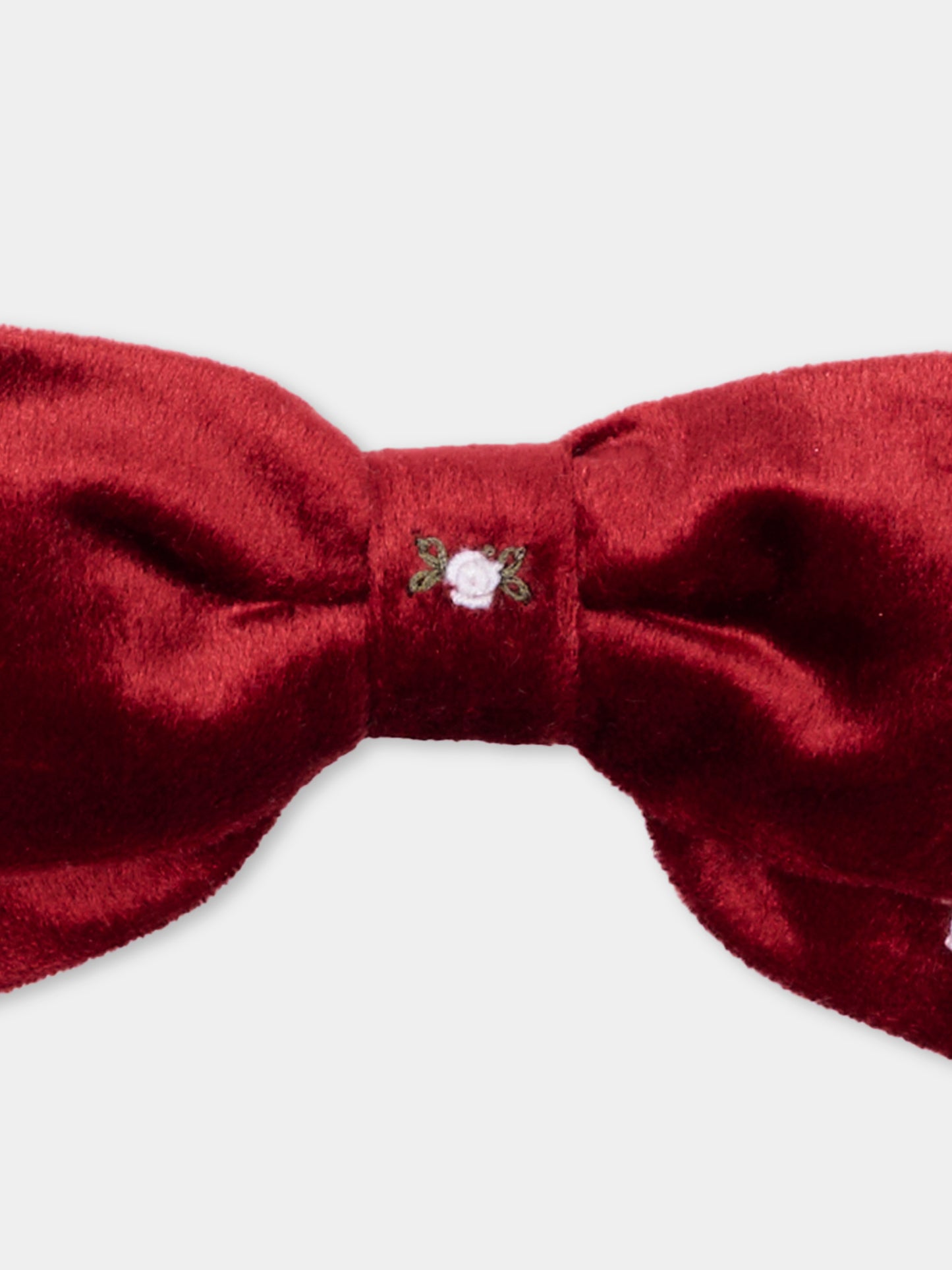 Fermaglio bordeaux per bambina con fiocco,Kidiwi Handmade,35253 TV008