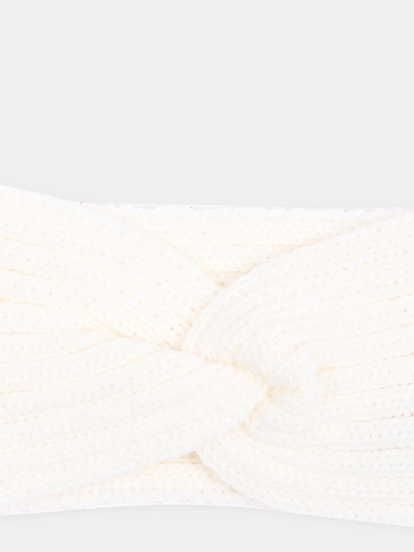 Fascia avorio per neonata in maglia,Little Bear,4022 LATTE