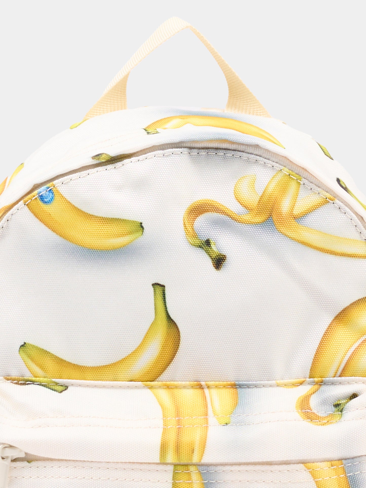 Zaino avorio per bambini con banane,Molo,7S25V202 9304 GIFT