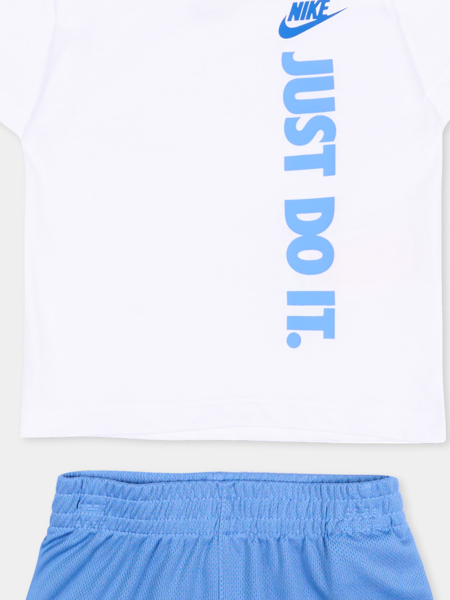 Completo sportivo azzurro per neonato,Nike,66L732 BGZ