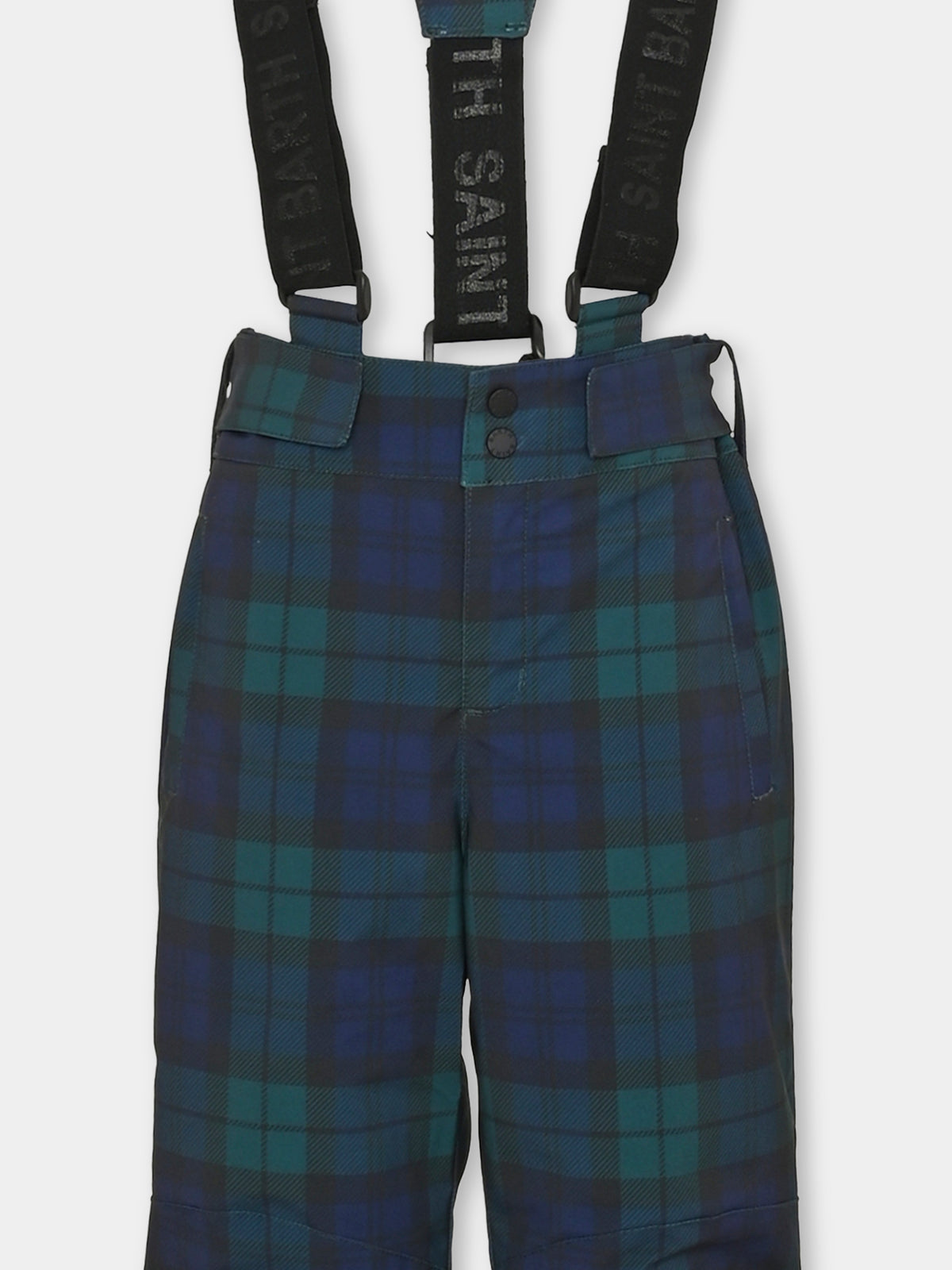 Pantaloni da neve Olympic tartan con sistema Recco,Mc2 Saint Barth,OYM0001 00707M