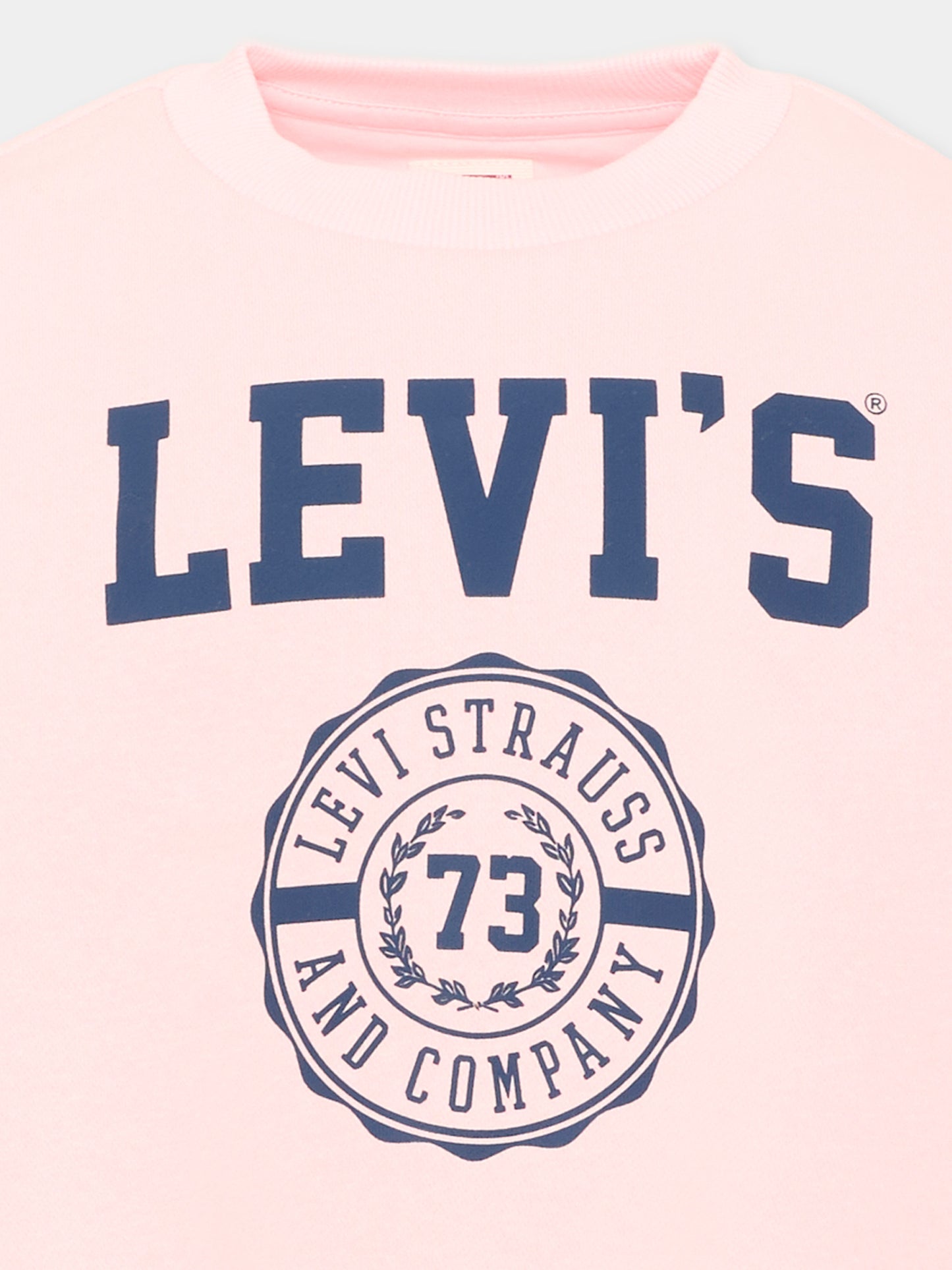 Felpa rosa per bambina,Levi's Kids,3EN514 AGJ