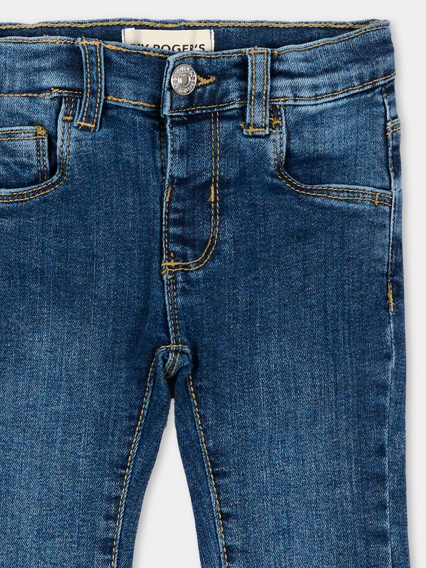 Jeans denim per neonata,Roy Roger's Kids,RG196 0 7028