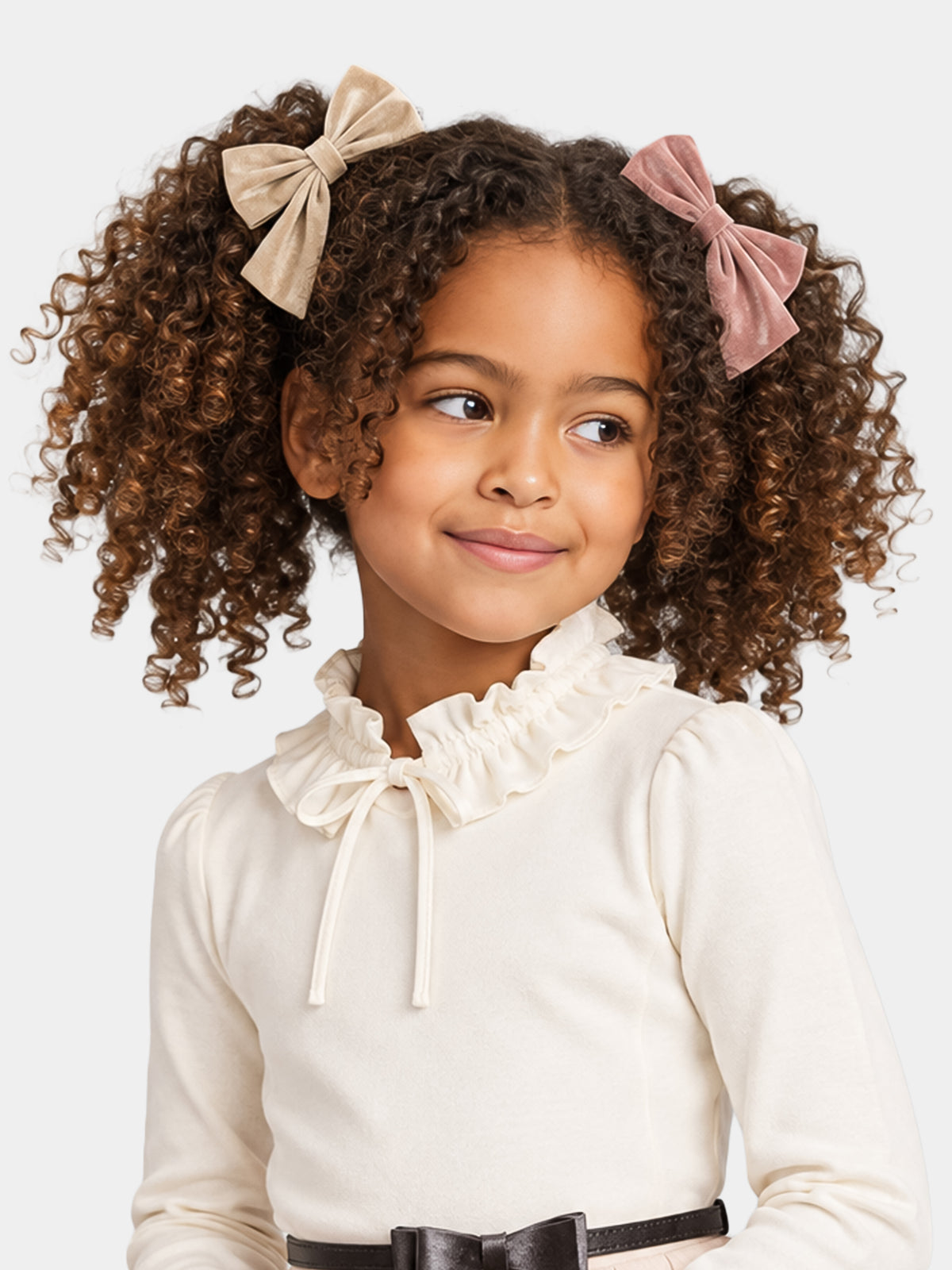 Set fermagli multicolor per bambina con fiocco,Mimi & Lula,192102 27