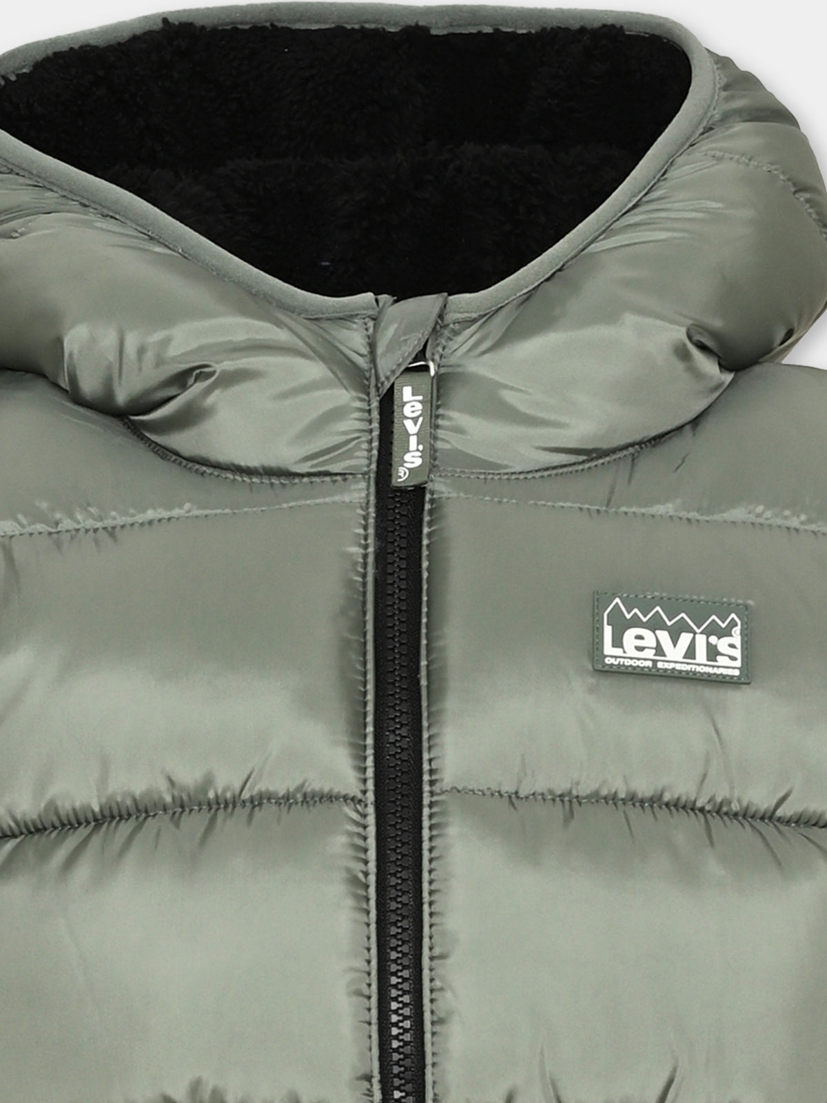 Piumino verde per bambino,Levi's Kids,9EN628 F7P