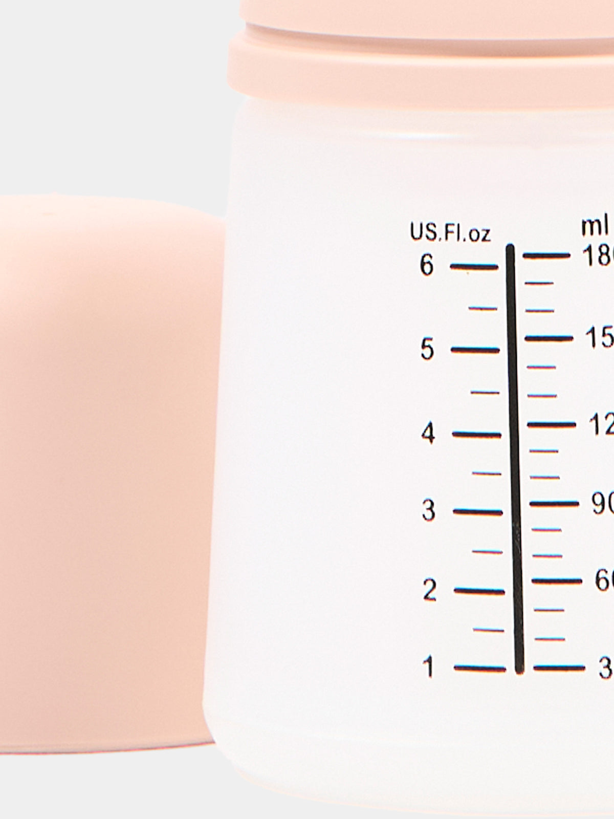 ZERO.ZERO Anti-Colic Bottle Adjustable Flow 180ml Beige for Newborns