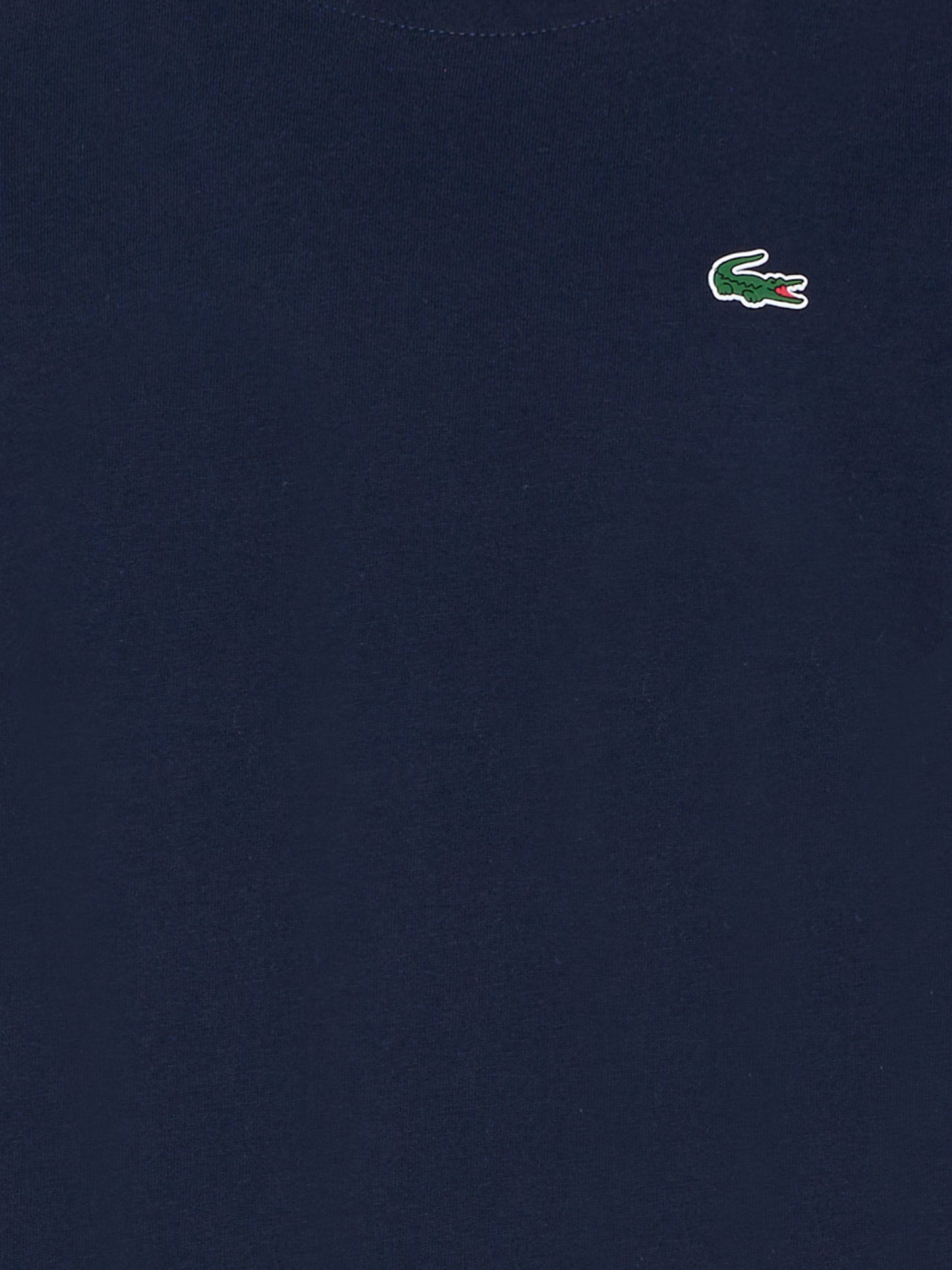 T-shirt blu per bambino con coccodrillo,Lacoste,TJ8811 00 166