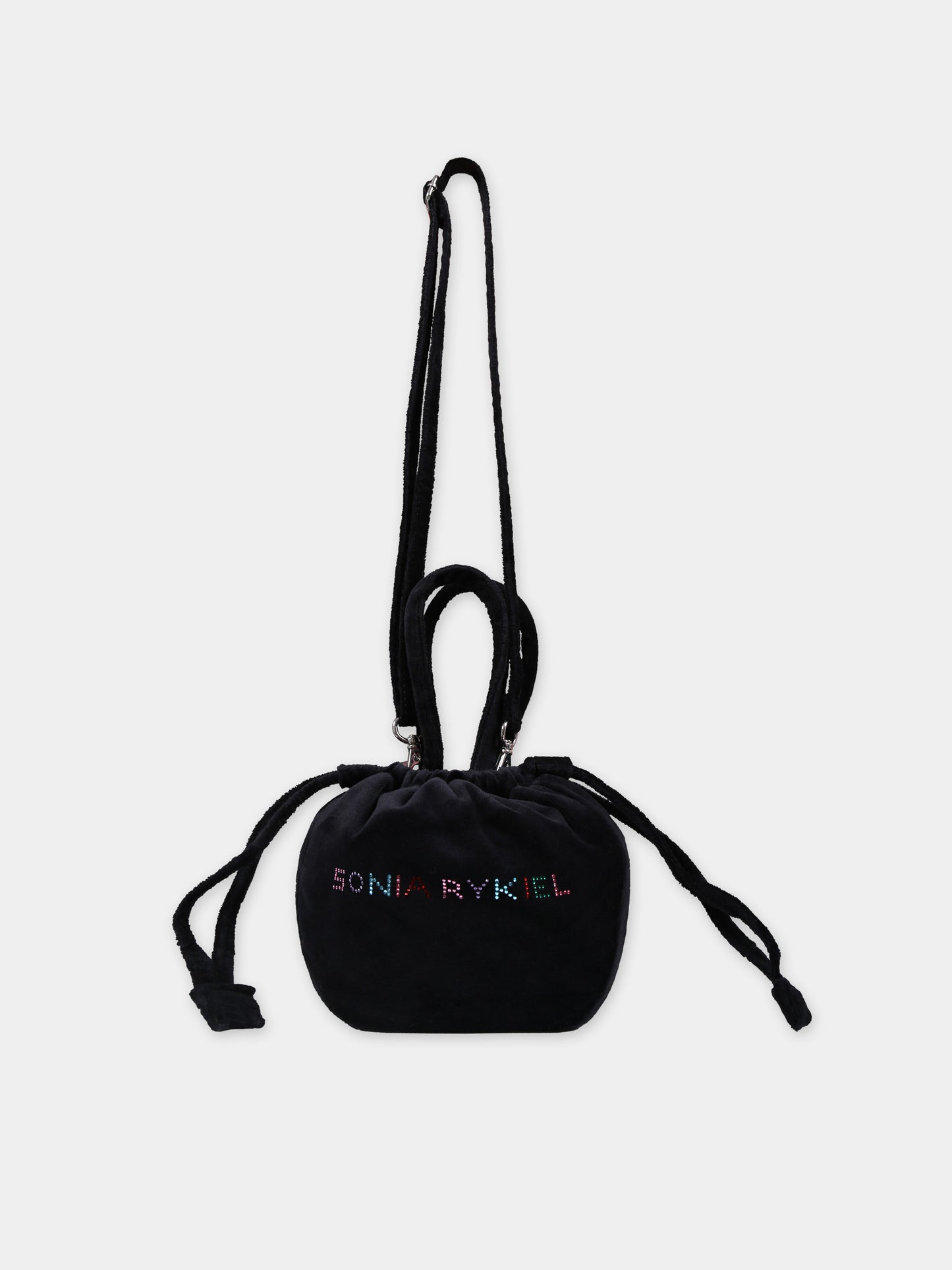 Borsa nera per bambina,Sonia Rykiel Paris,A10006 09B