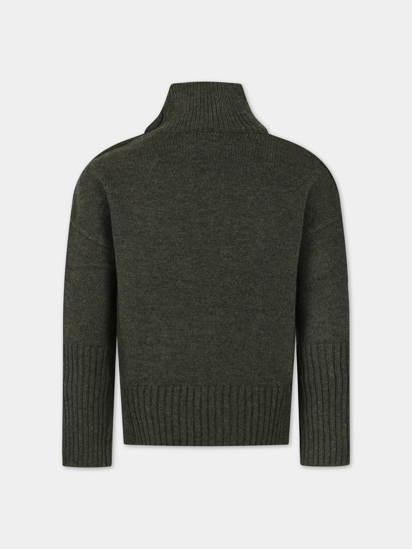 Maglione verde per bambina,Zadig & Voltaire Kids,X15401 H49