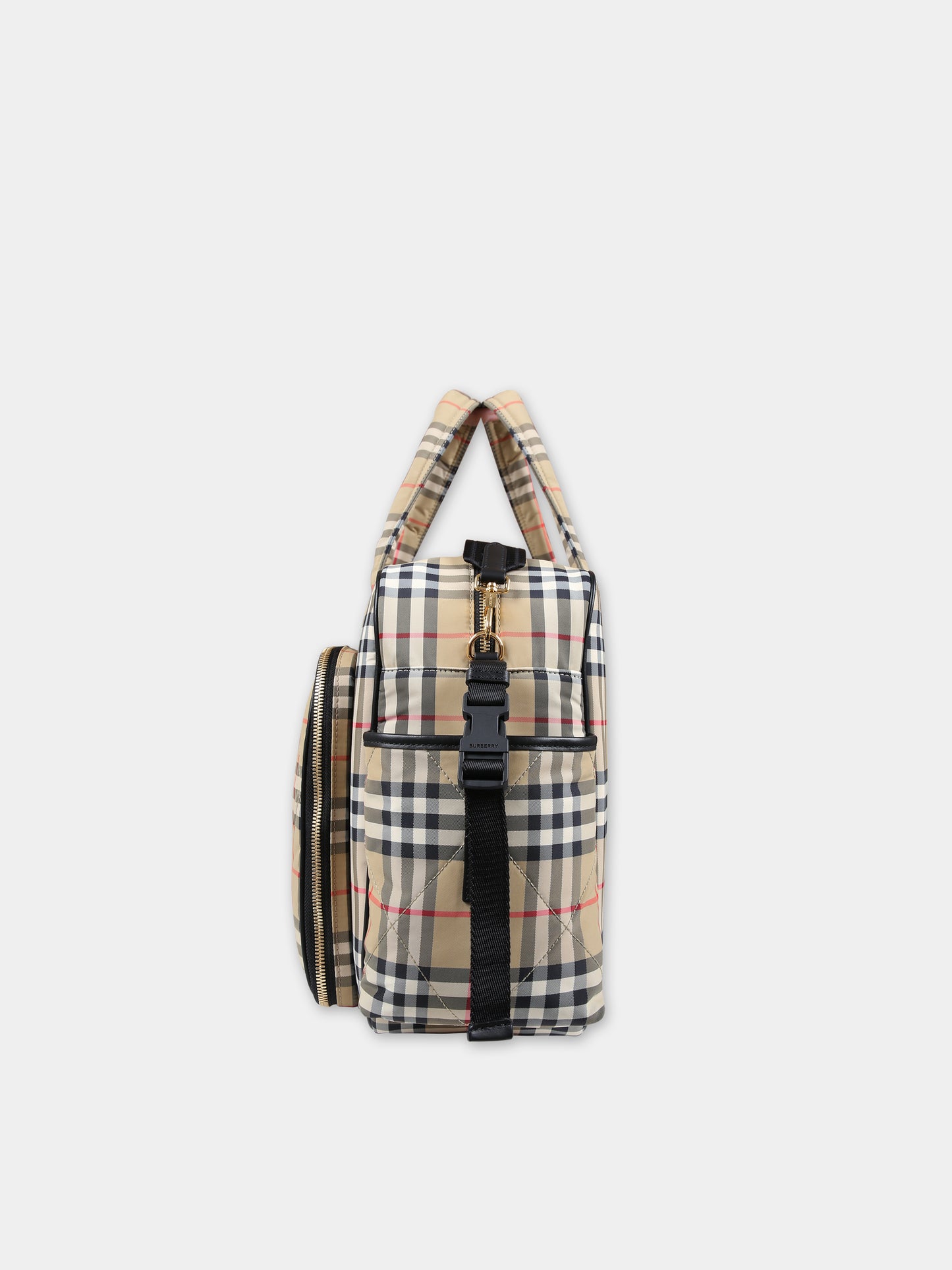 Borsa mamma per neonati con iconico check vintage,Burberry Kids,8072607