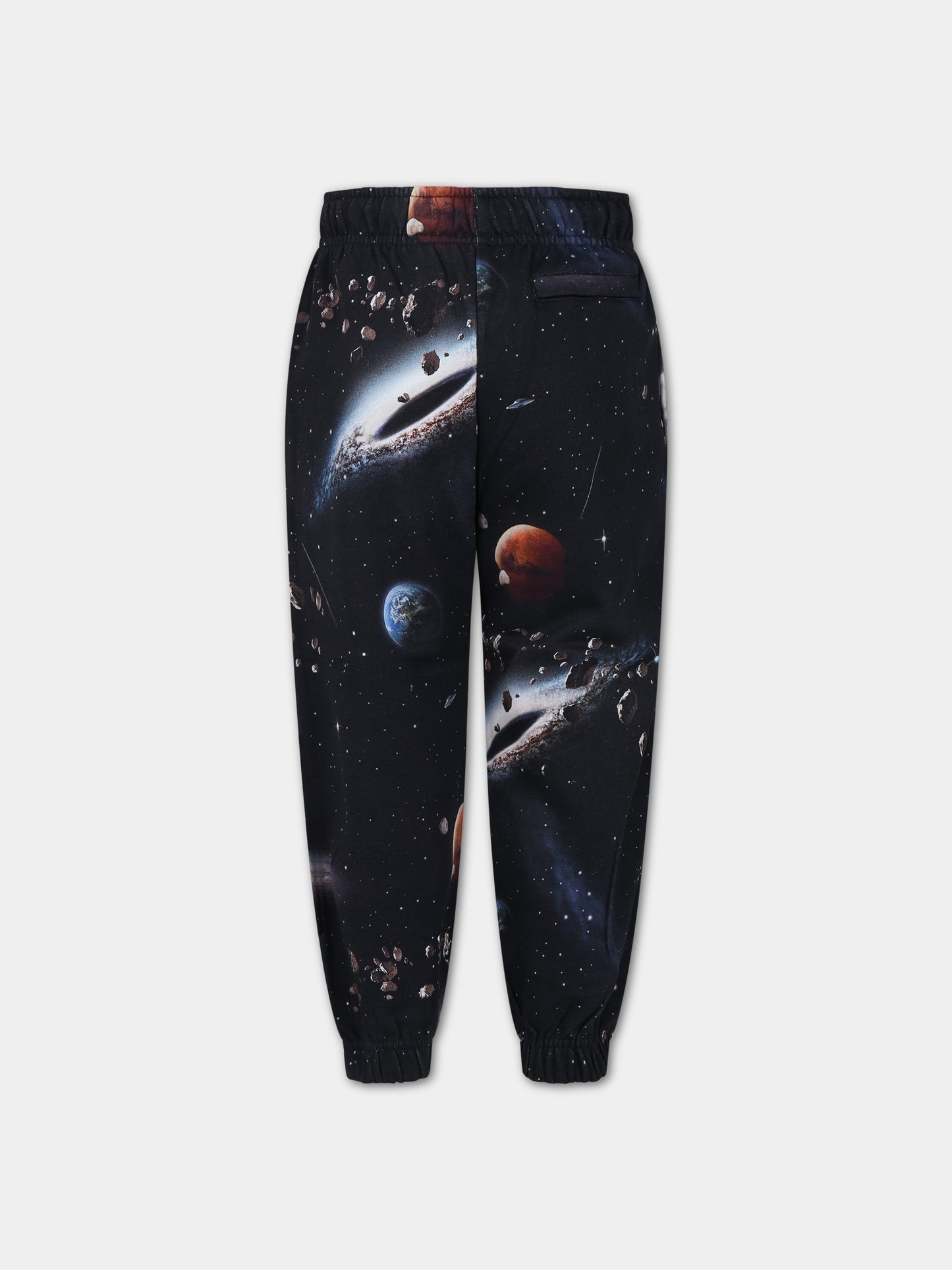 Pantaloni blu per bambino con pianeti,Molo,6W23I202 6941