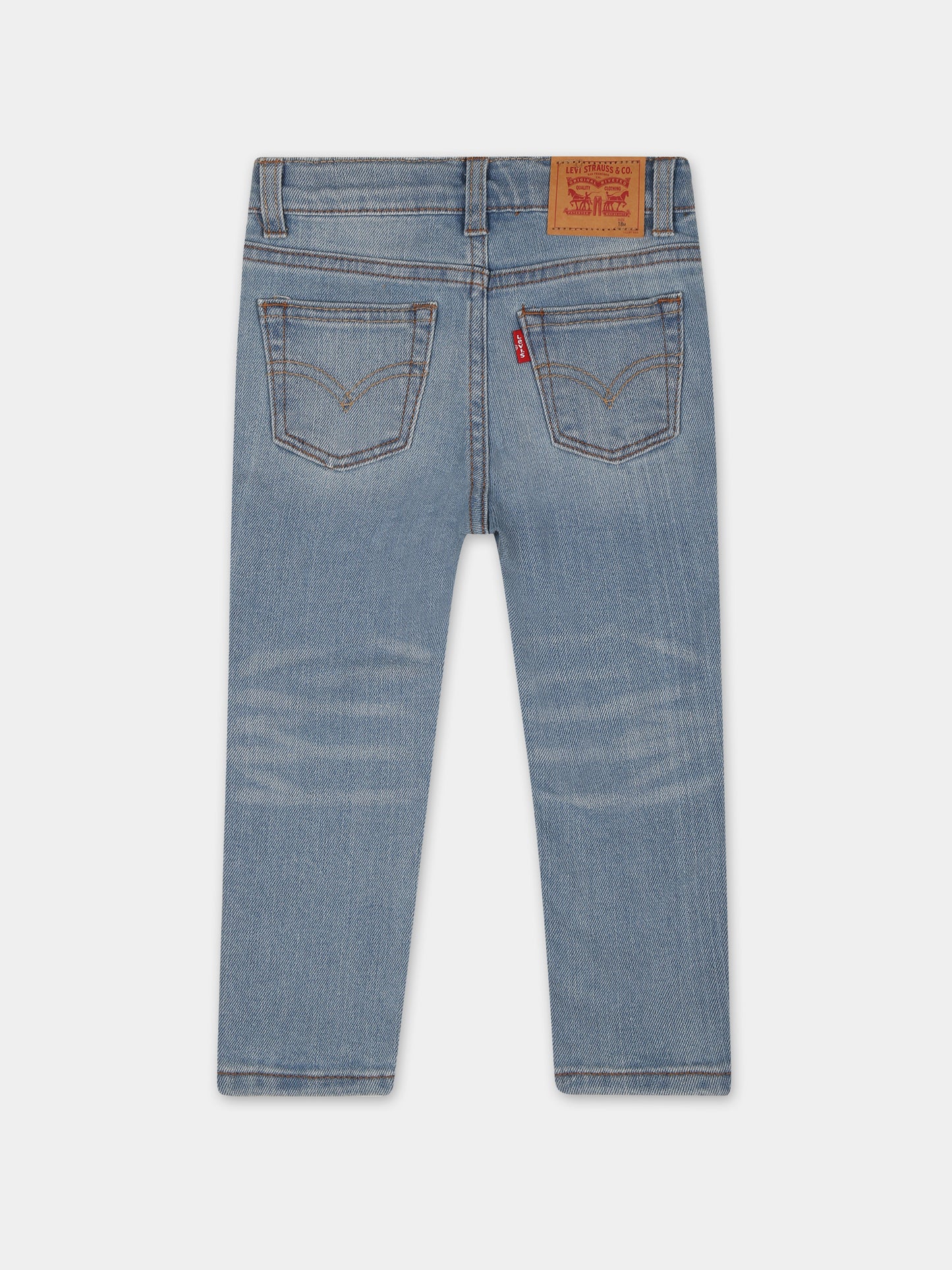 Jeans skinny celeste per neonati,Levi's Kids,23WMLK6EC229 M5Z