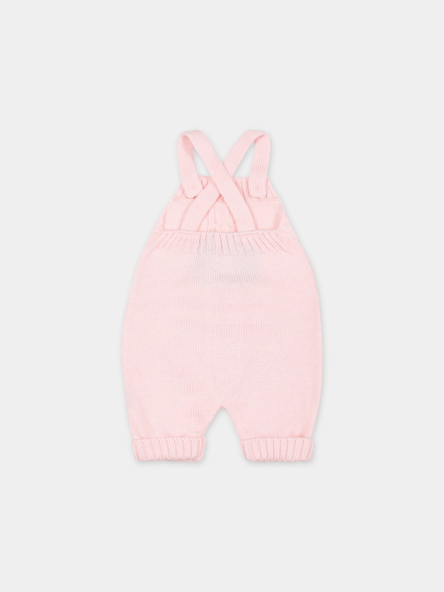 Salopette rosa per neonata,Little Bear,7009 CIPRIA
