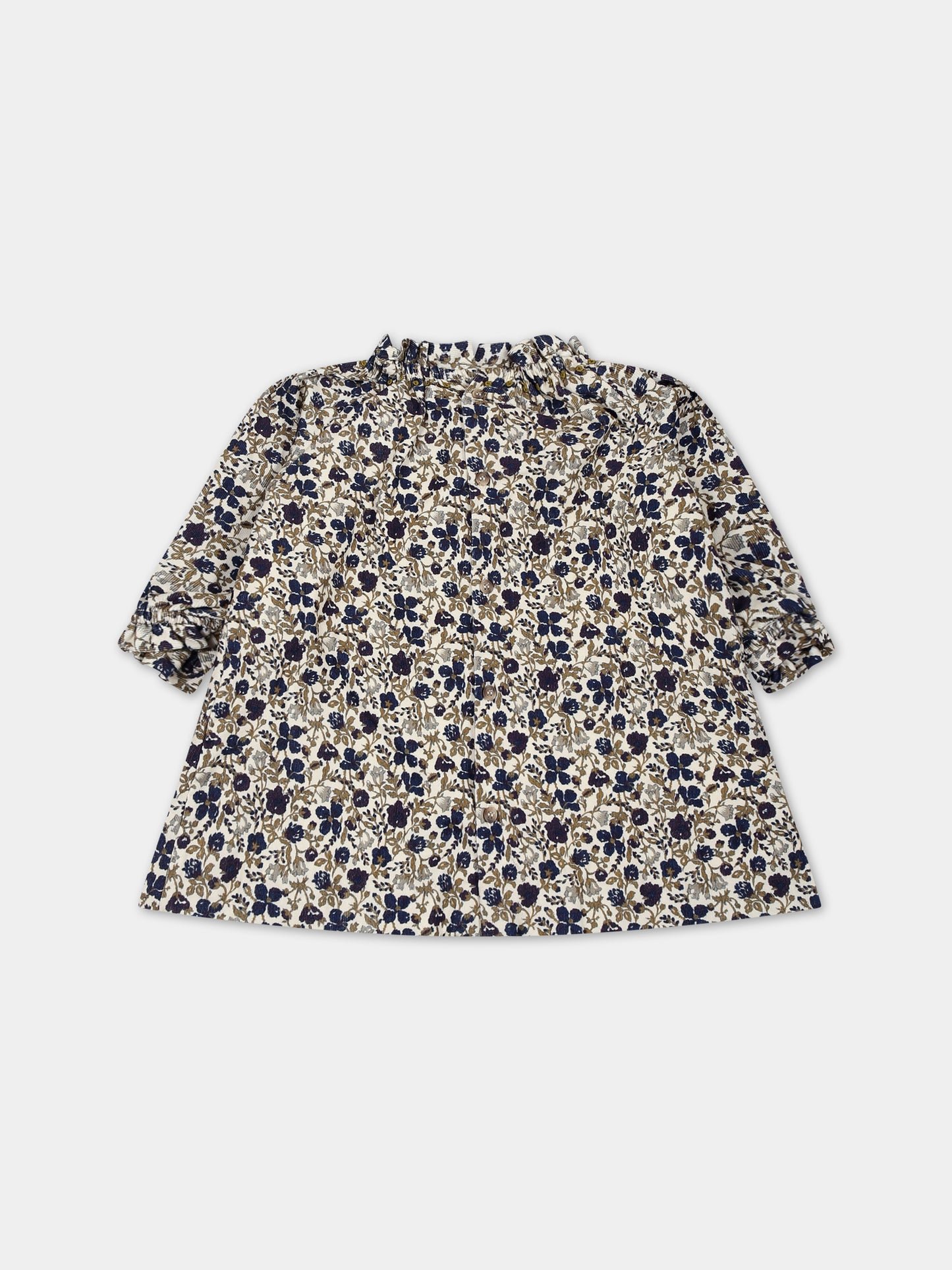 Vestito casual multicolor per neonata,Bonpoint,W03XDRW00016 560A