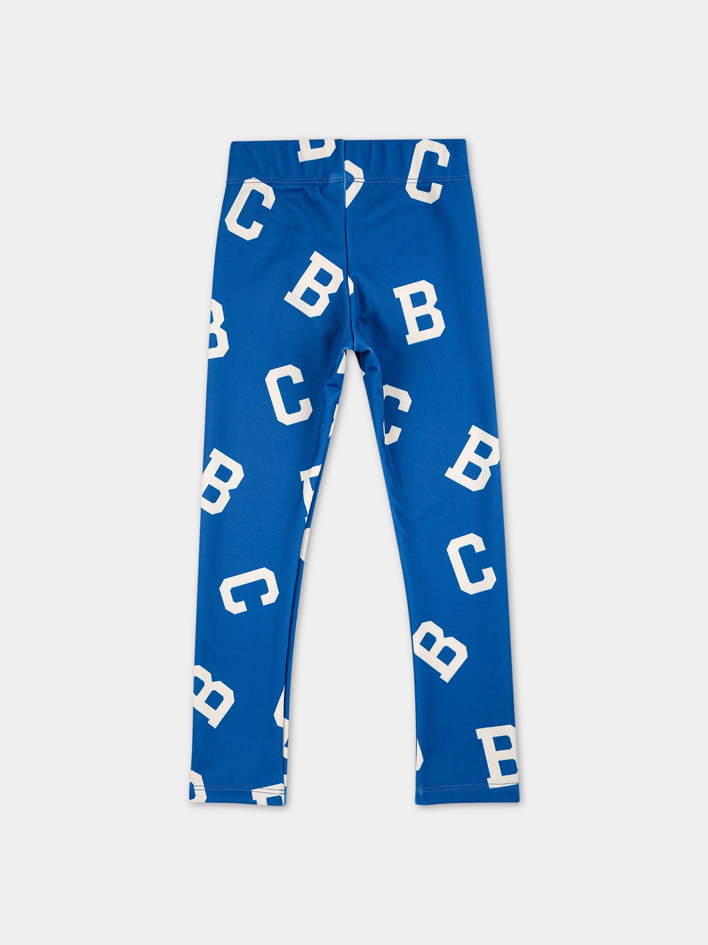 Leggings blu per bambini con stampa all-over,Bobo Choses,223AC061